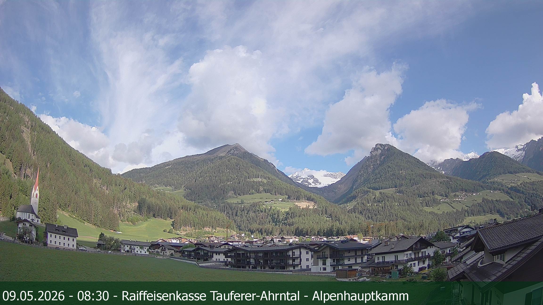 Archiv Foto Webcam Tauferer Ahrntal: Luttach