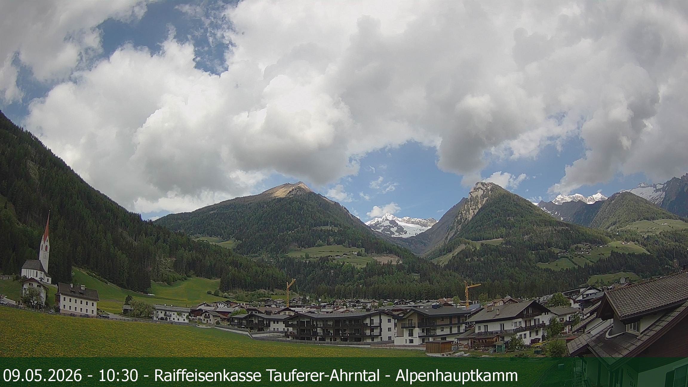 Archiv Foto Webcam Tauferer Ahrntal: Luttach