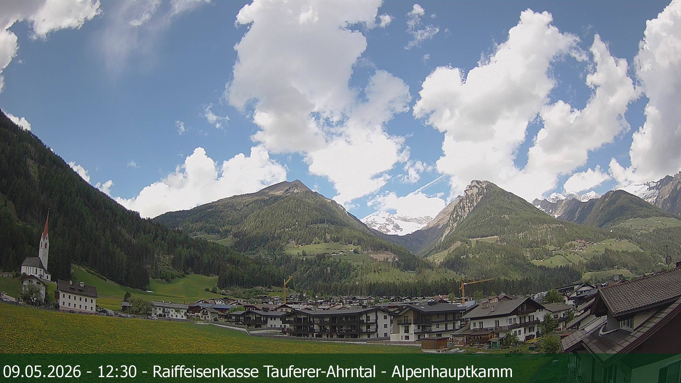 Archiv Foto Webcam Tauferer Ahrntal: Luttach