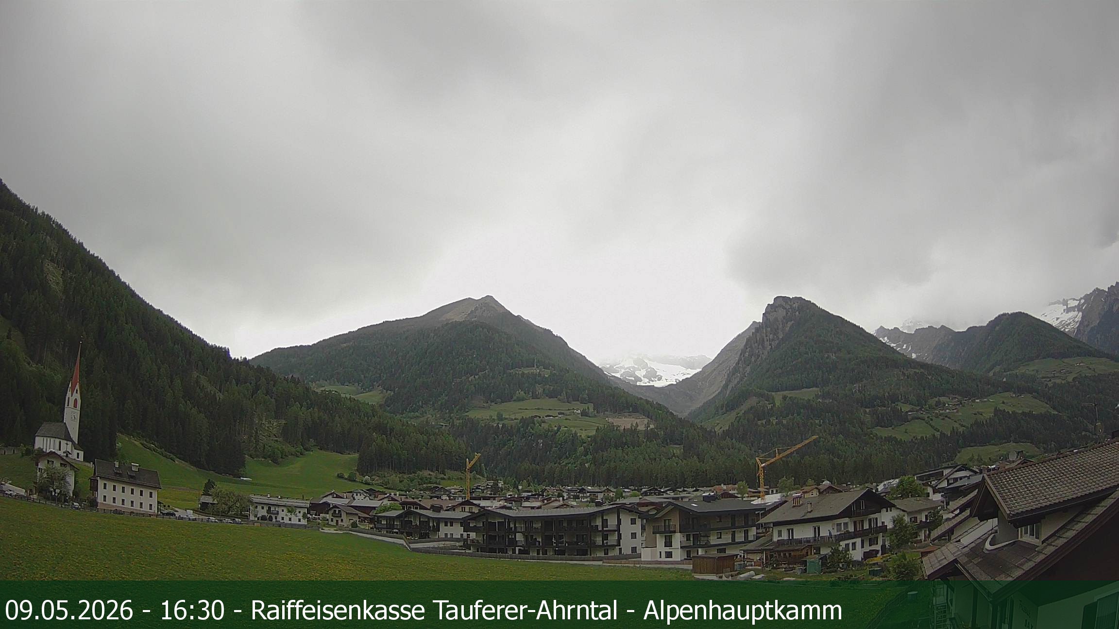 Archiv Foto Webcam Tauferer Ahrntal: Luttach