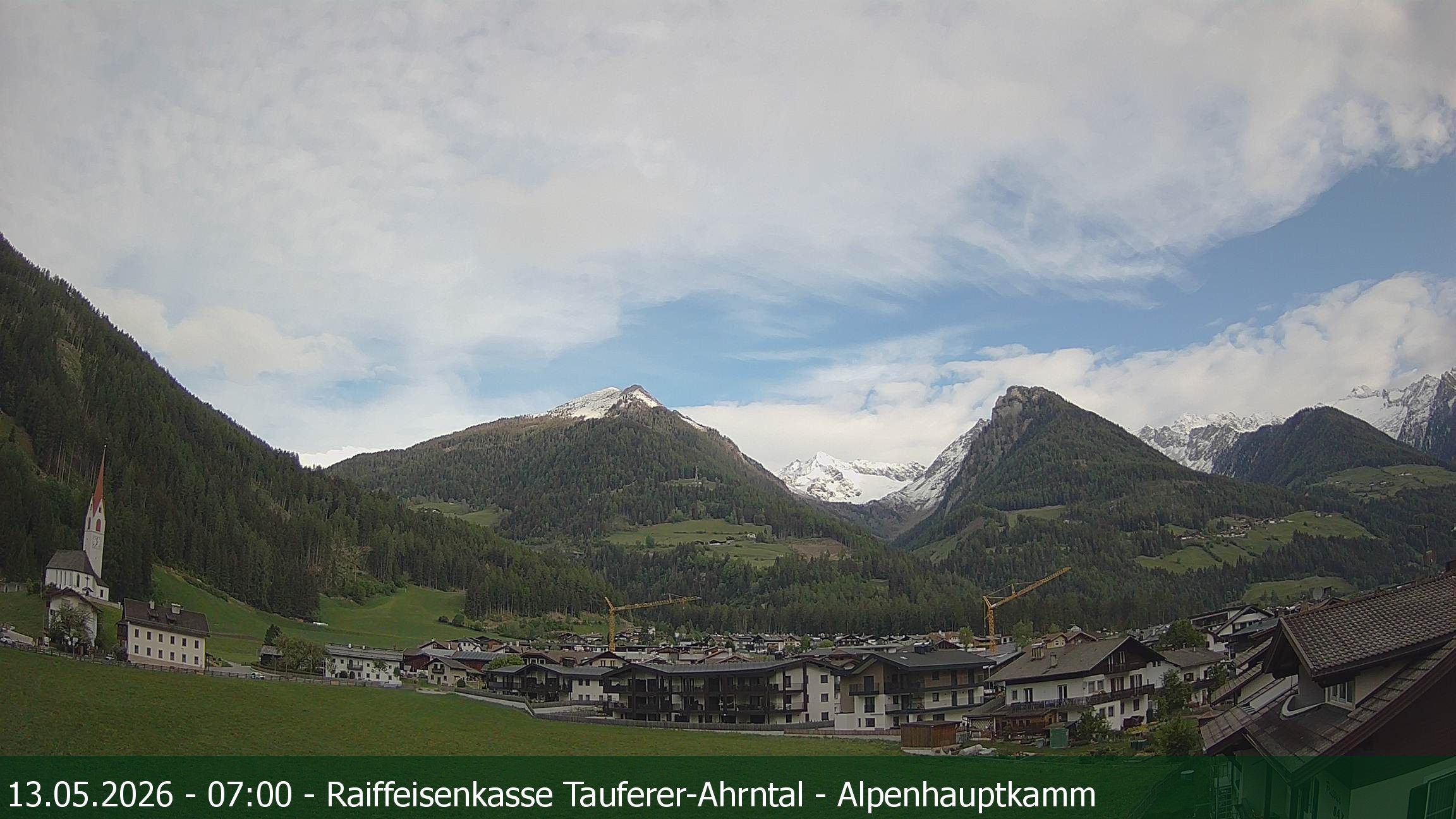 Archiv Foto Webcam Tauferer Ahrntal: Luttach