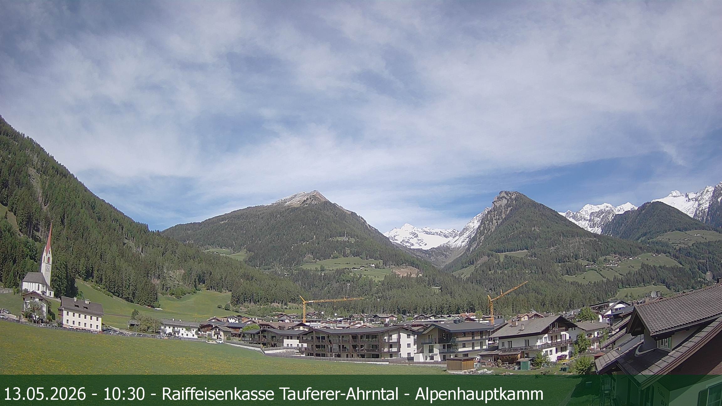 Archiv Foto Webcam Tauferer Ahrntal: Luttach