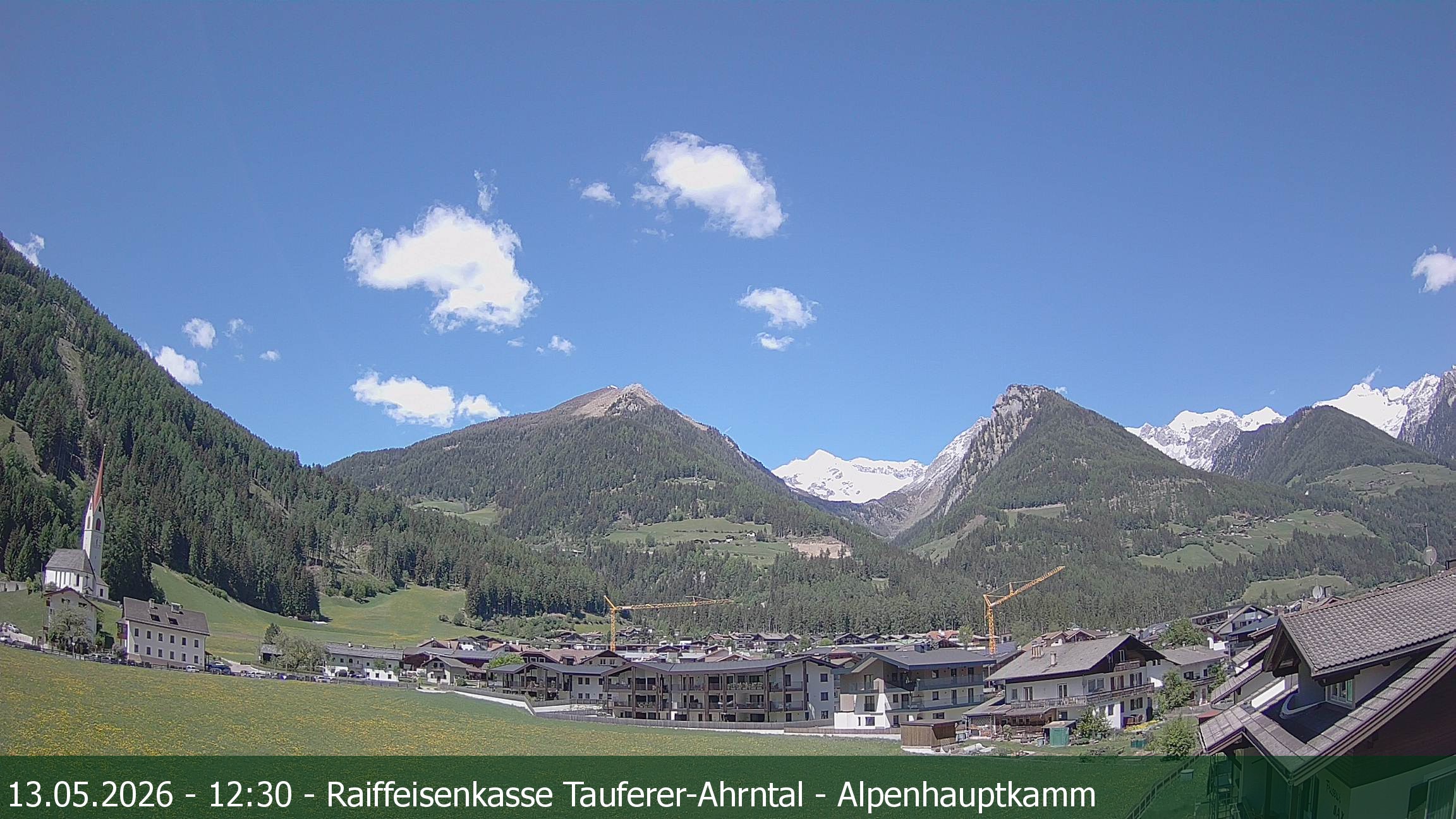 Archiv Foto Webcam Tauferer Ahrntal: Luttach
