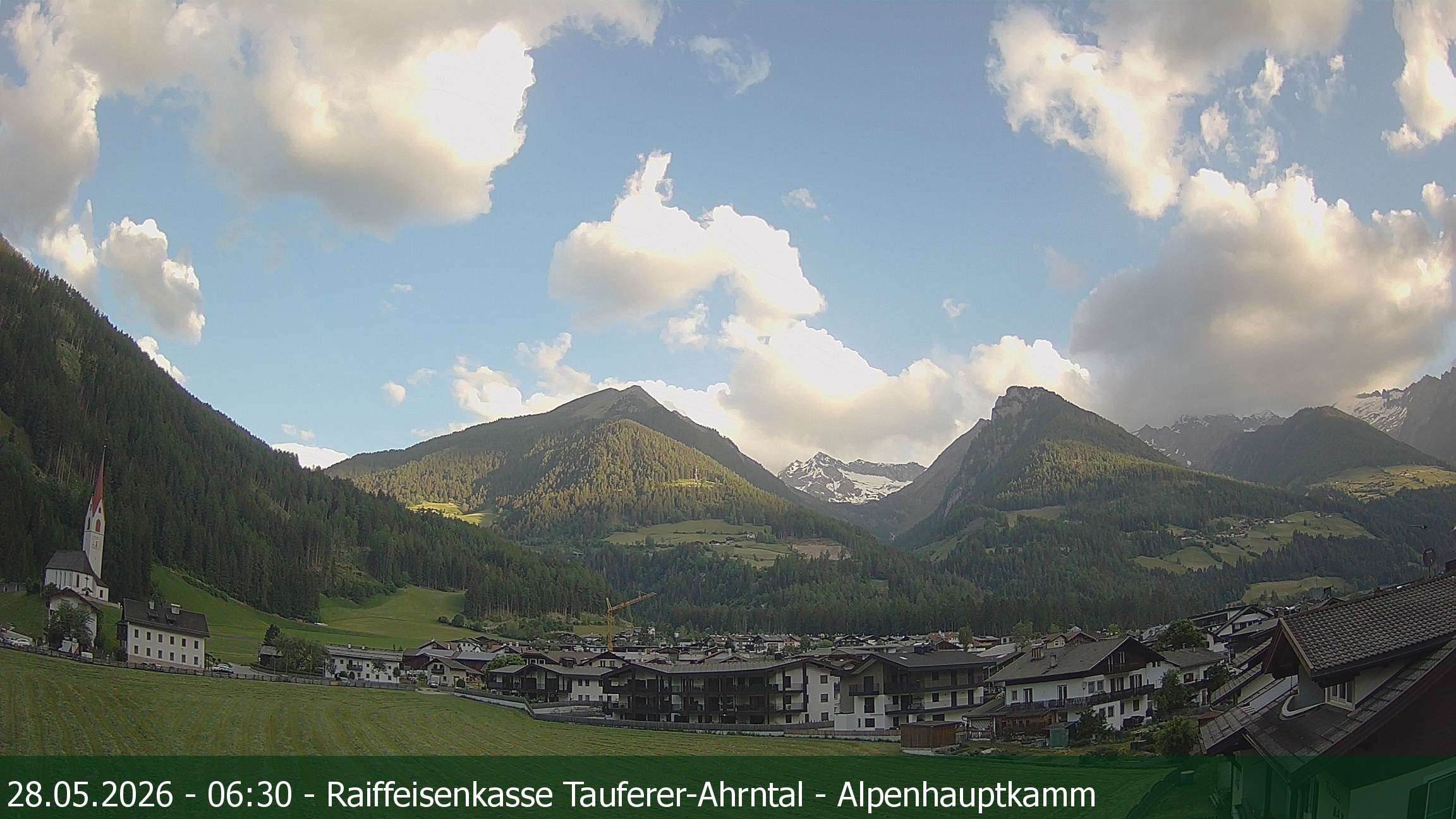 Archiv Foto Webcam Tauferer Ahrntal: Luttach