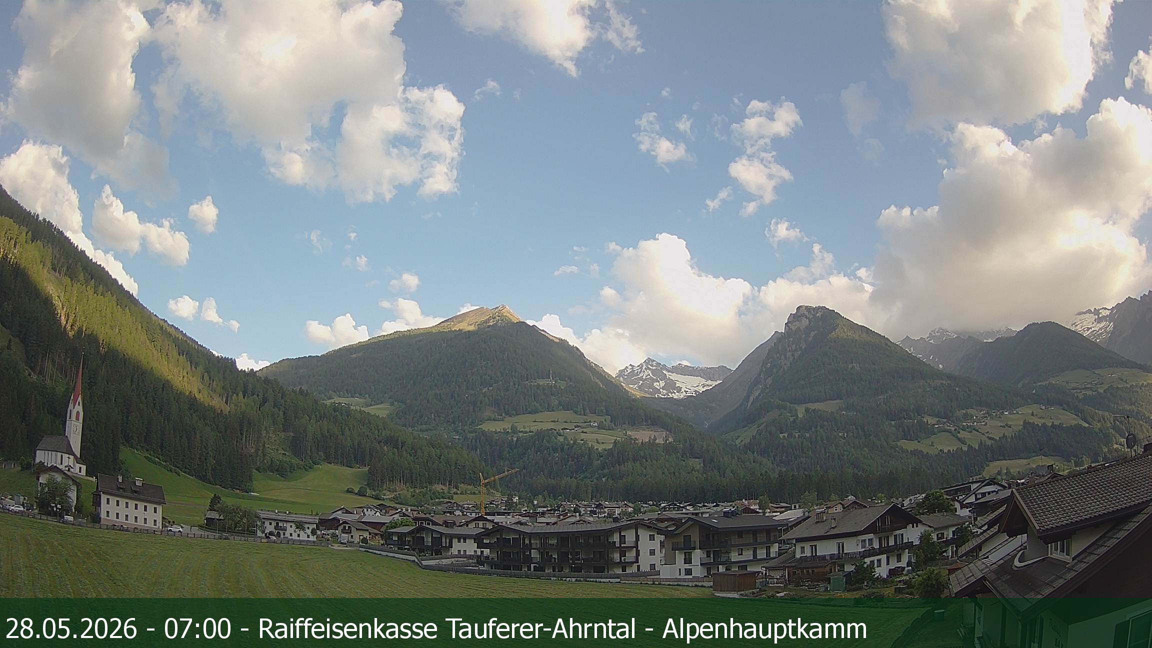 Archiv Foto Webcam Tauferer Ahrntal: Luttach