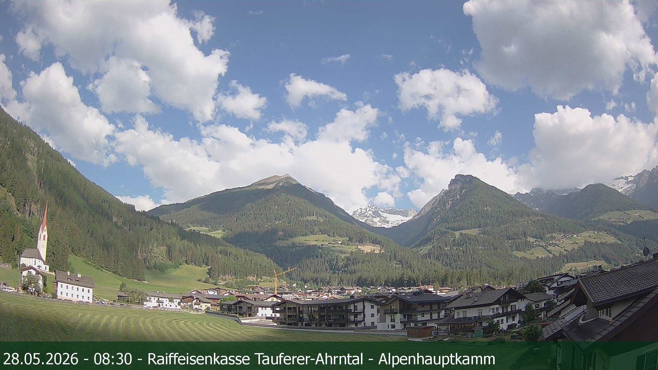Archiv Foto Webcam Tauferer Ahrntal: Luttach