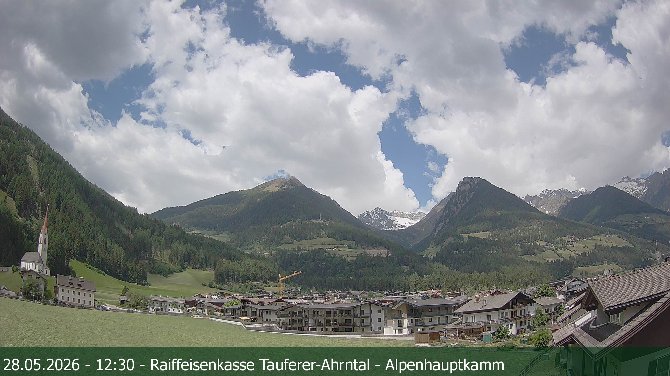 Archiv Foto Webcam Tauferer Ahrntal: Luttach