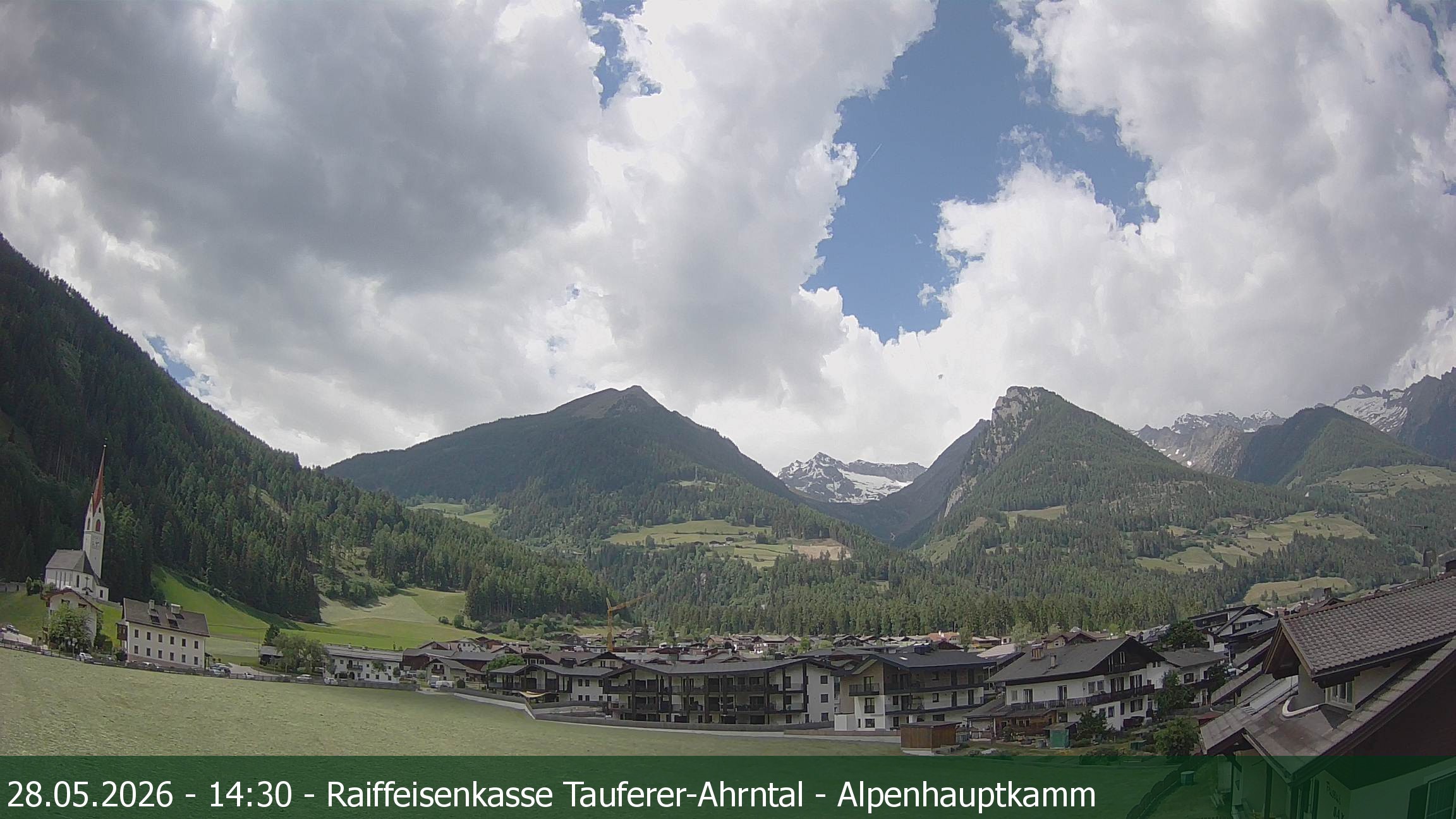 Archiv Foto Webcam Tauferer Ahrntal: Luttach