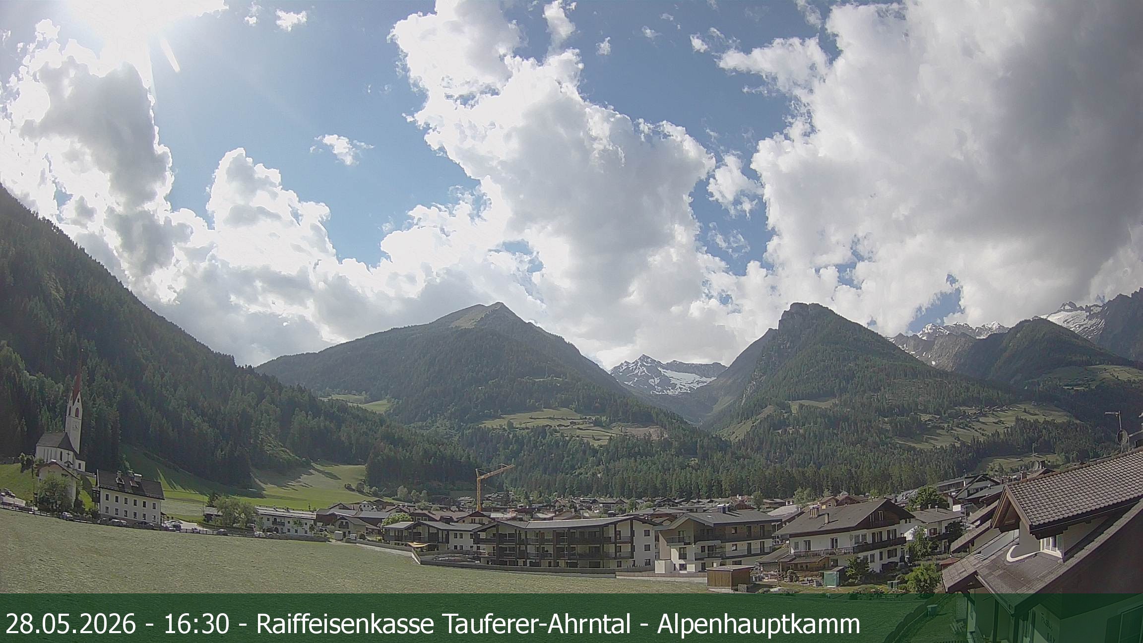 Archiv Foto Webcam Tauferer Ahrntal: Luttach