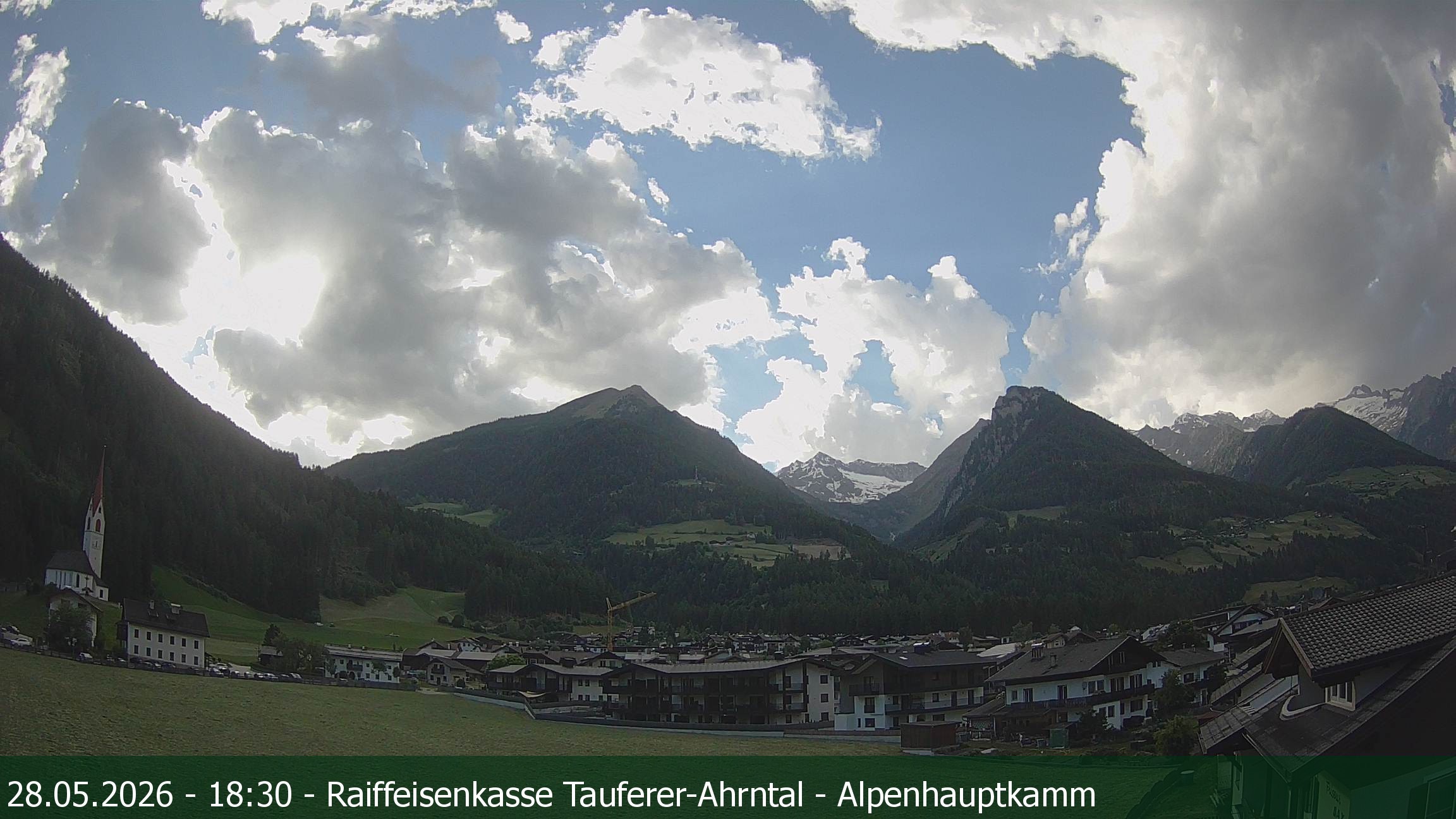 Archiv Foto Webcam Tauferer Ahrntal: Luttach