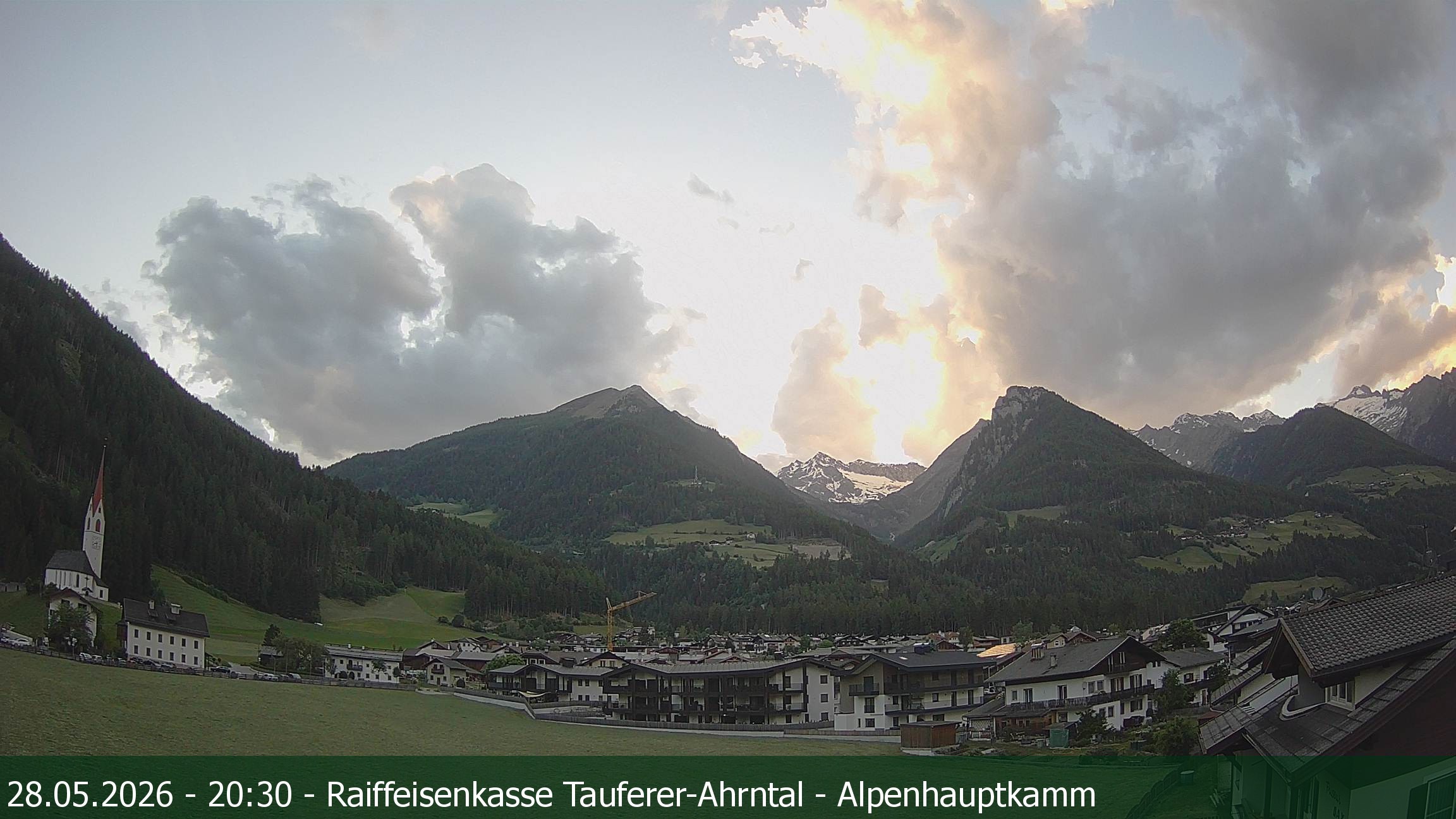 Archiv Foto Webcam Tauferer Ahrntal: Luttach
