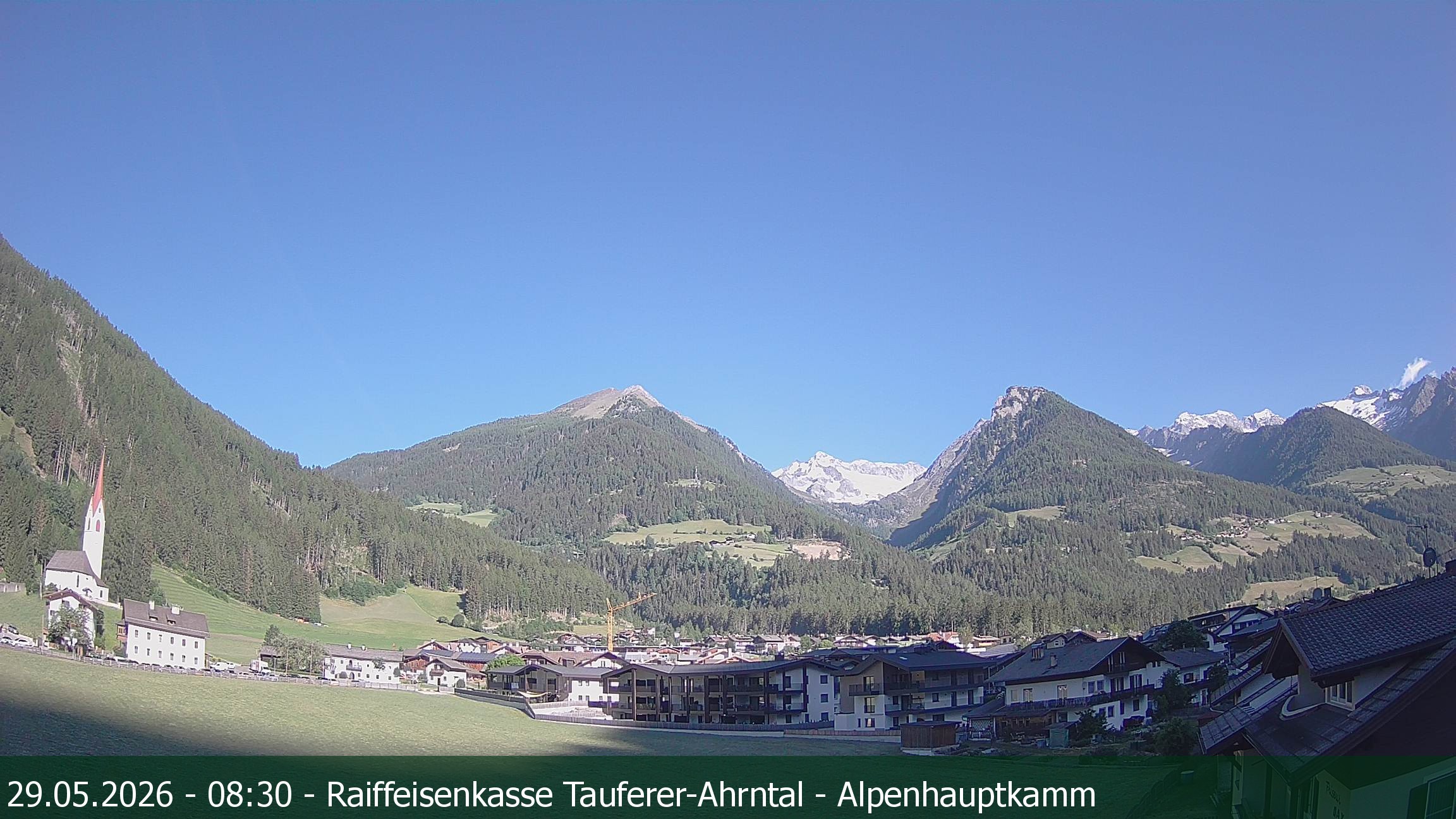 Archiv Foto Webcam Tauferer Ahrntal: Luttach