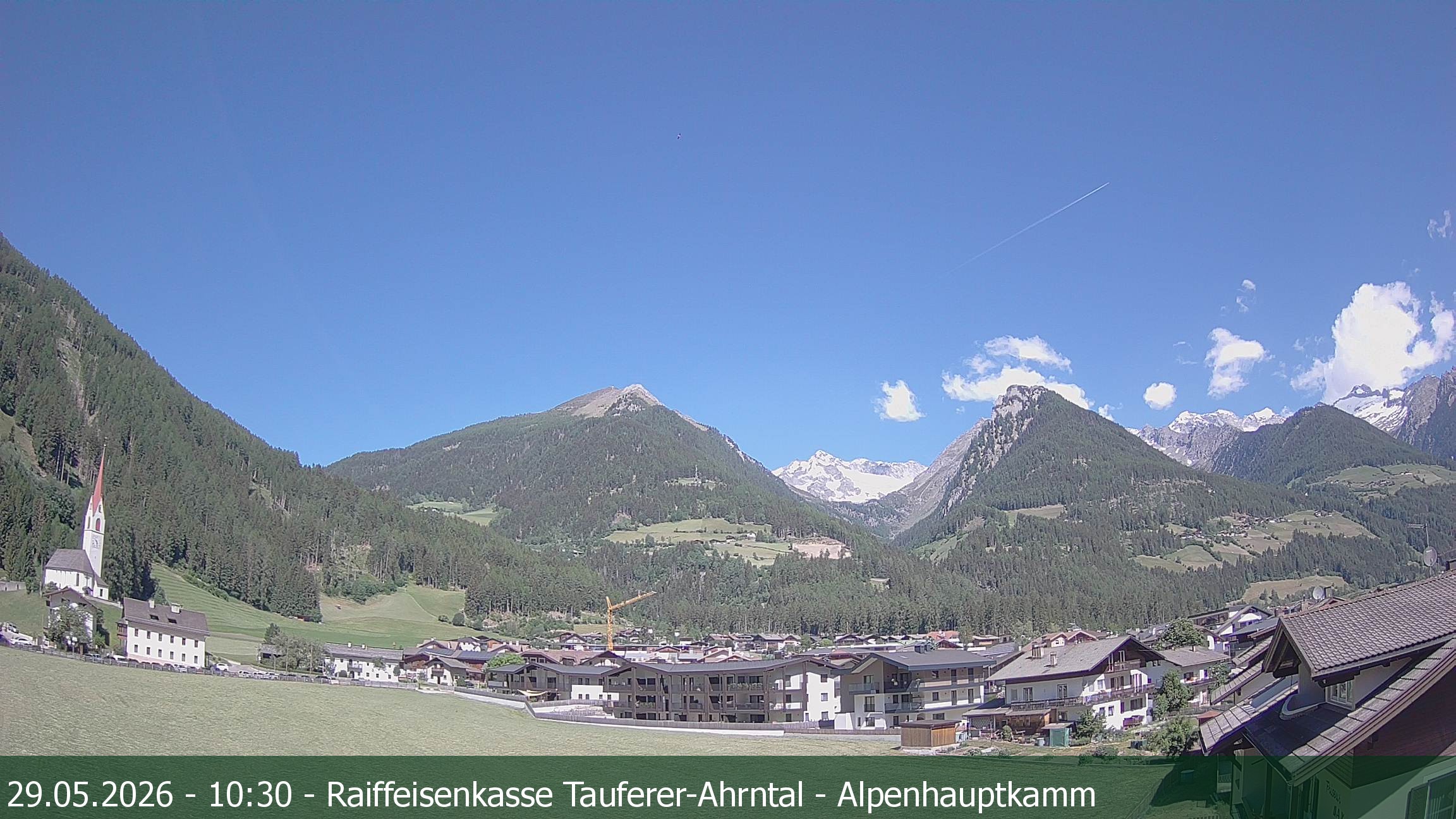 Archiv Foto Webcam Tauferer Ahrntal: Luttach
