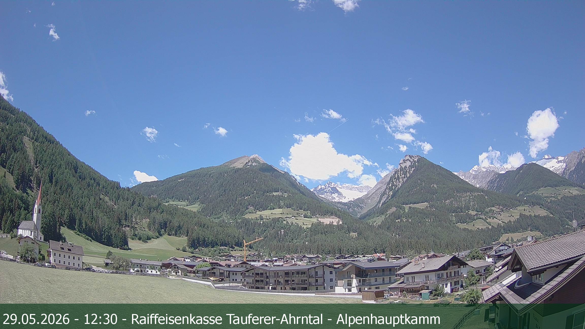 Archiv Foto Webcam Tauferer Ahrntal: Luttach
