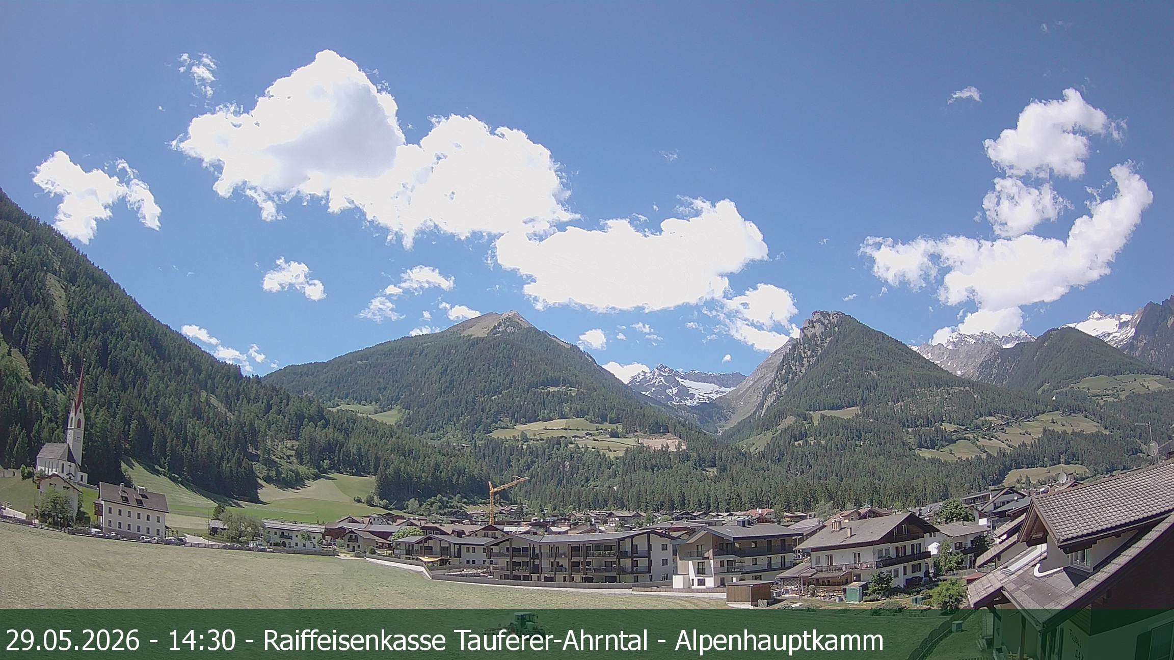 Archiv Foto Webcam Tauferer Ahrntal: Luttach