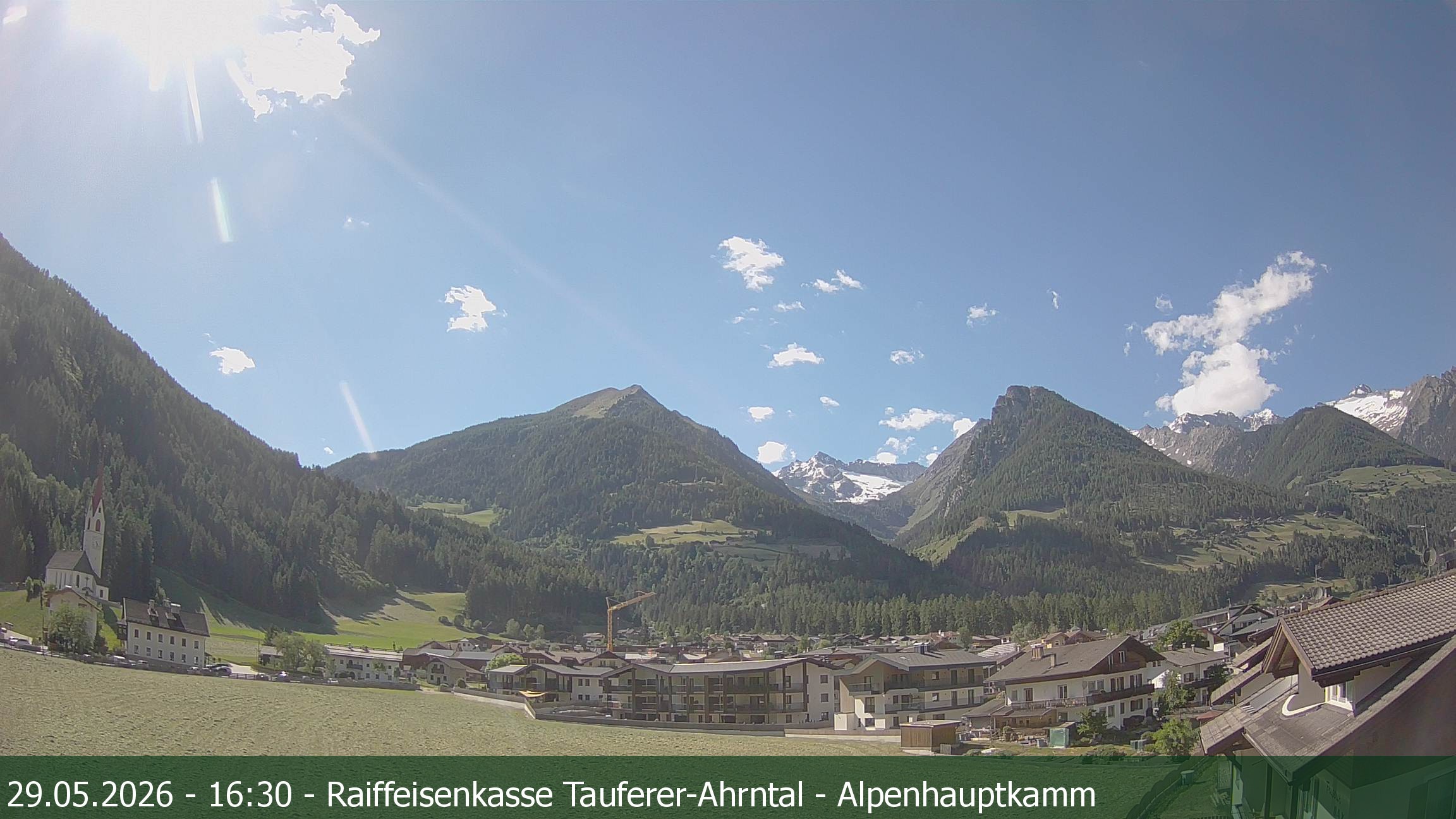 Archiv Foto Webcam Tauferer Ahrntal: Luttach