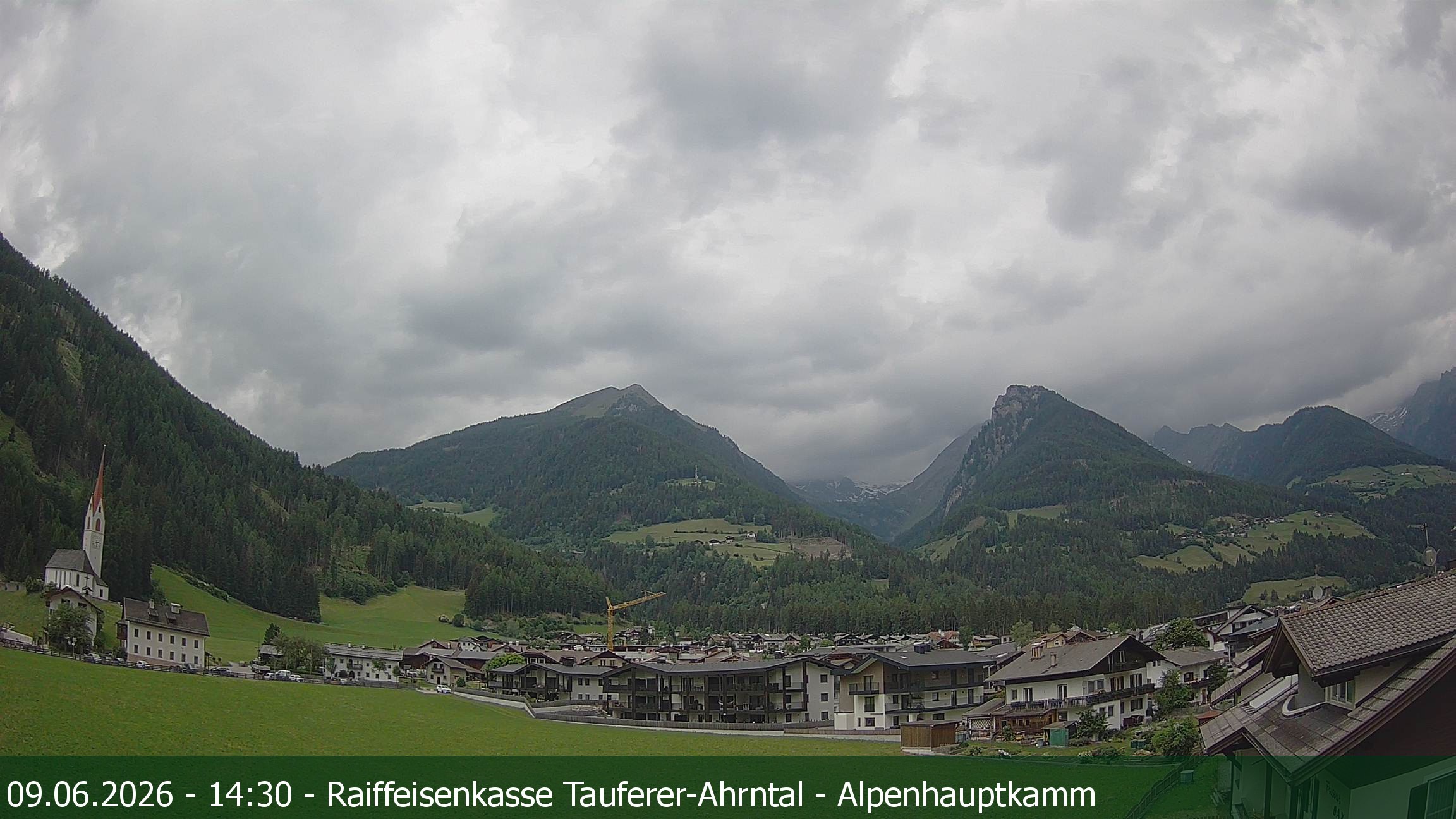 Archiv Foto Webcam Tauferer Ahrntal: Luttach