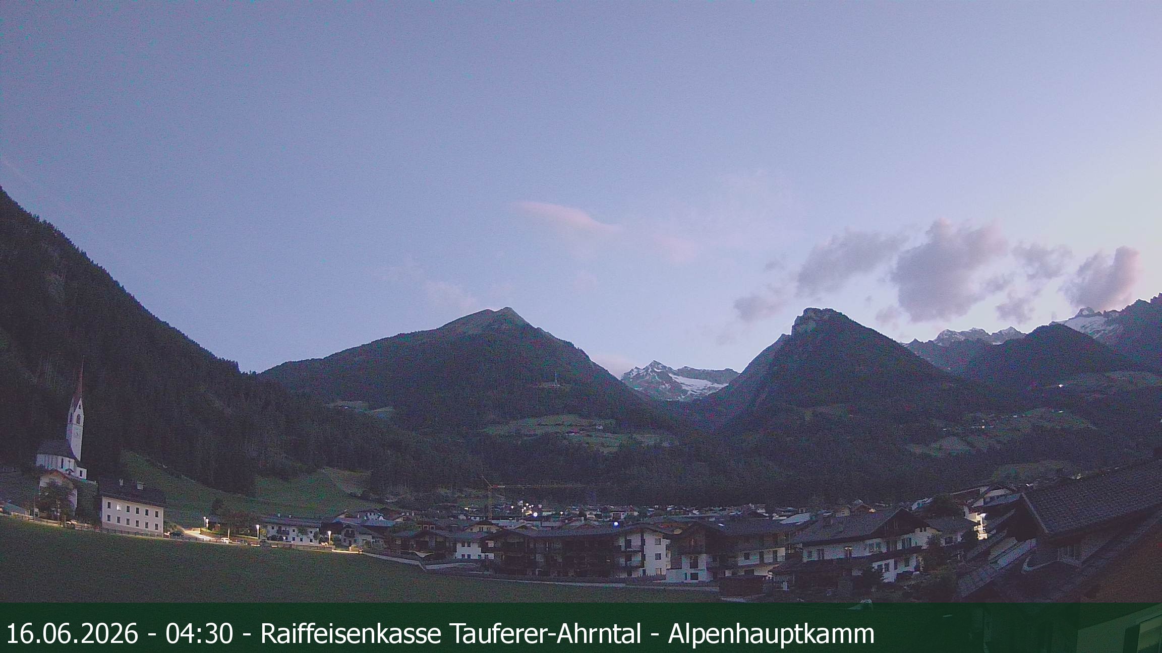 Archiv Foto Webcam Tauferer Ahrntal: Luttach