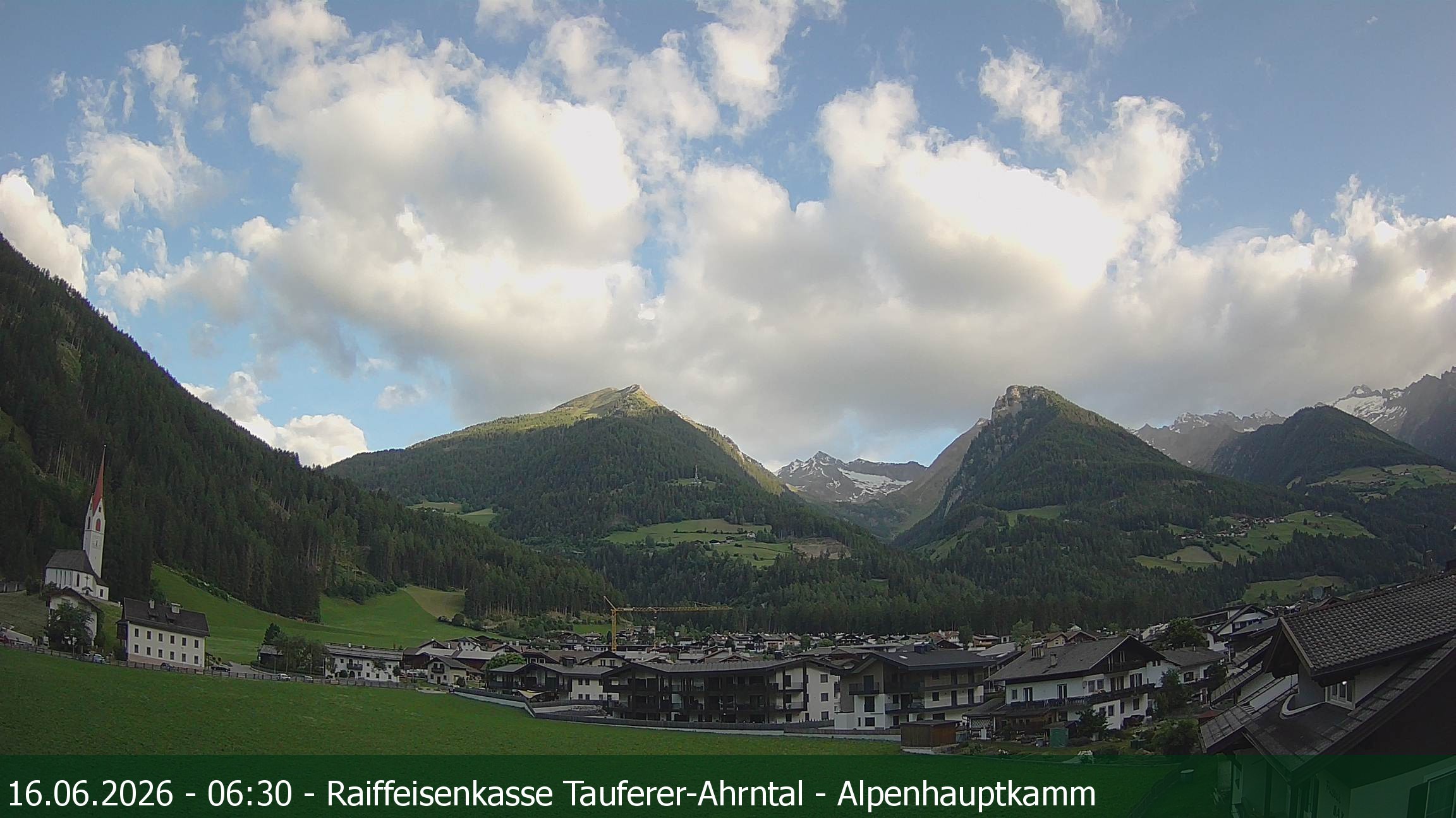 Archiv Foto Webcam Tauferer Ahrntal: Luttach