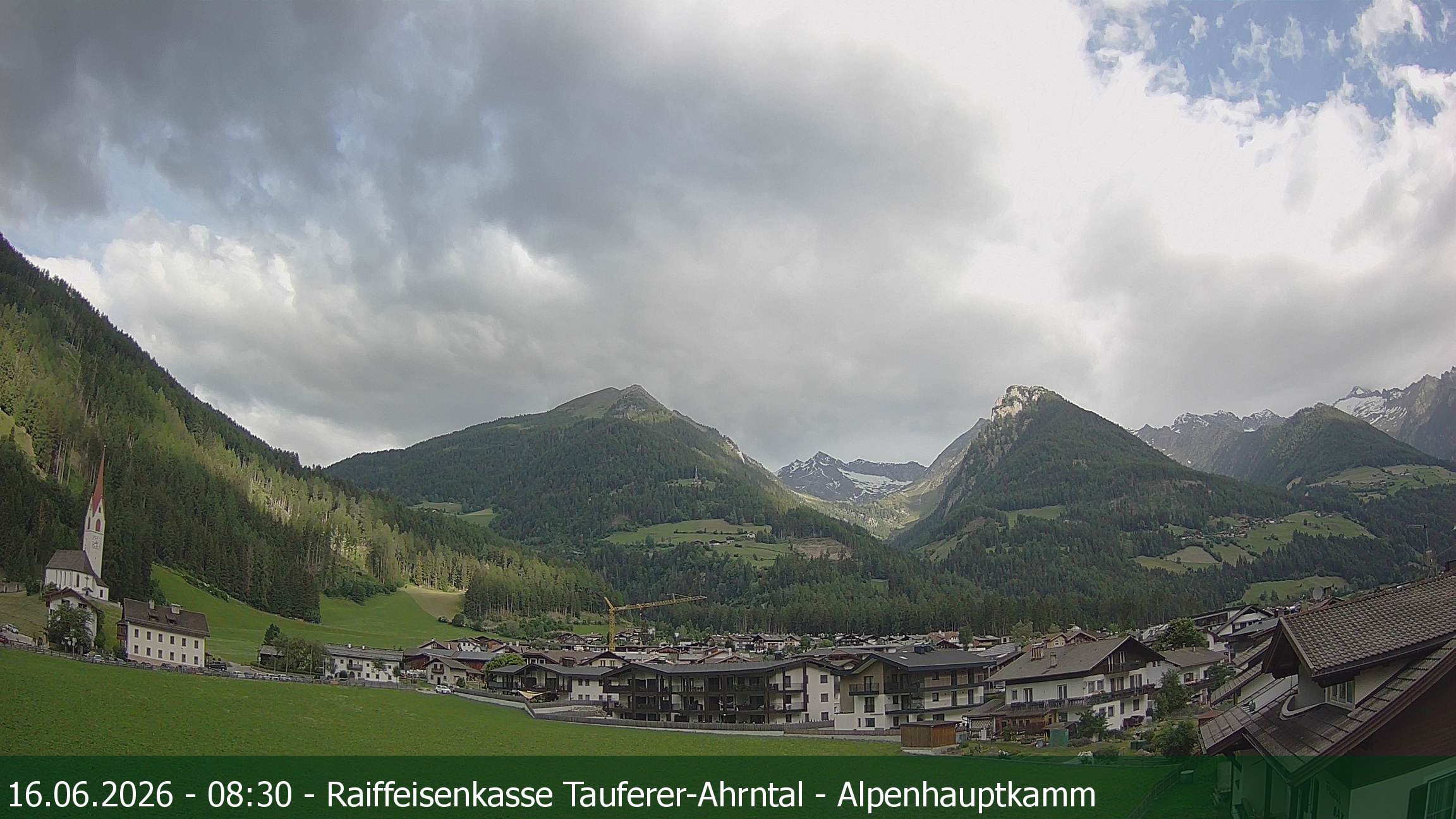 Archiv Foto Webcam Tauferer Ahrntal: Luttach