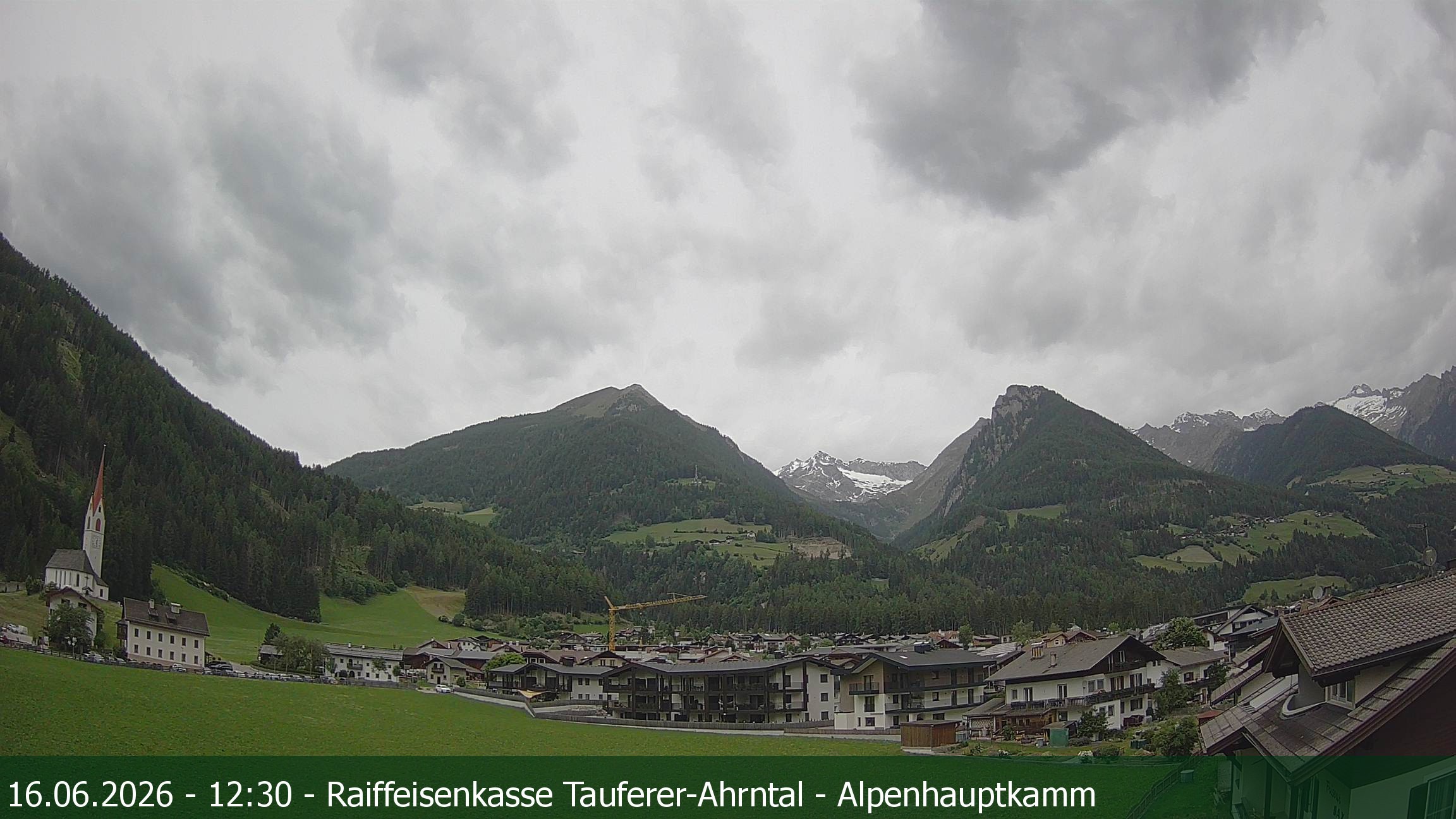 Archiv Foto Webcam Tauferer Ahrntal: Luttach