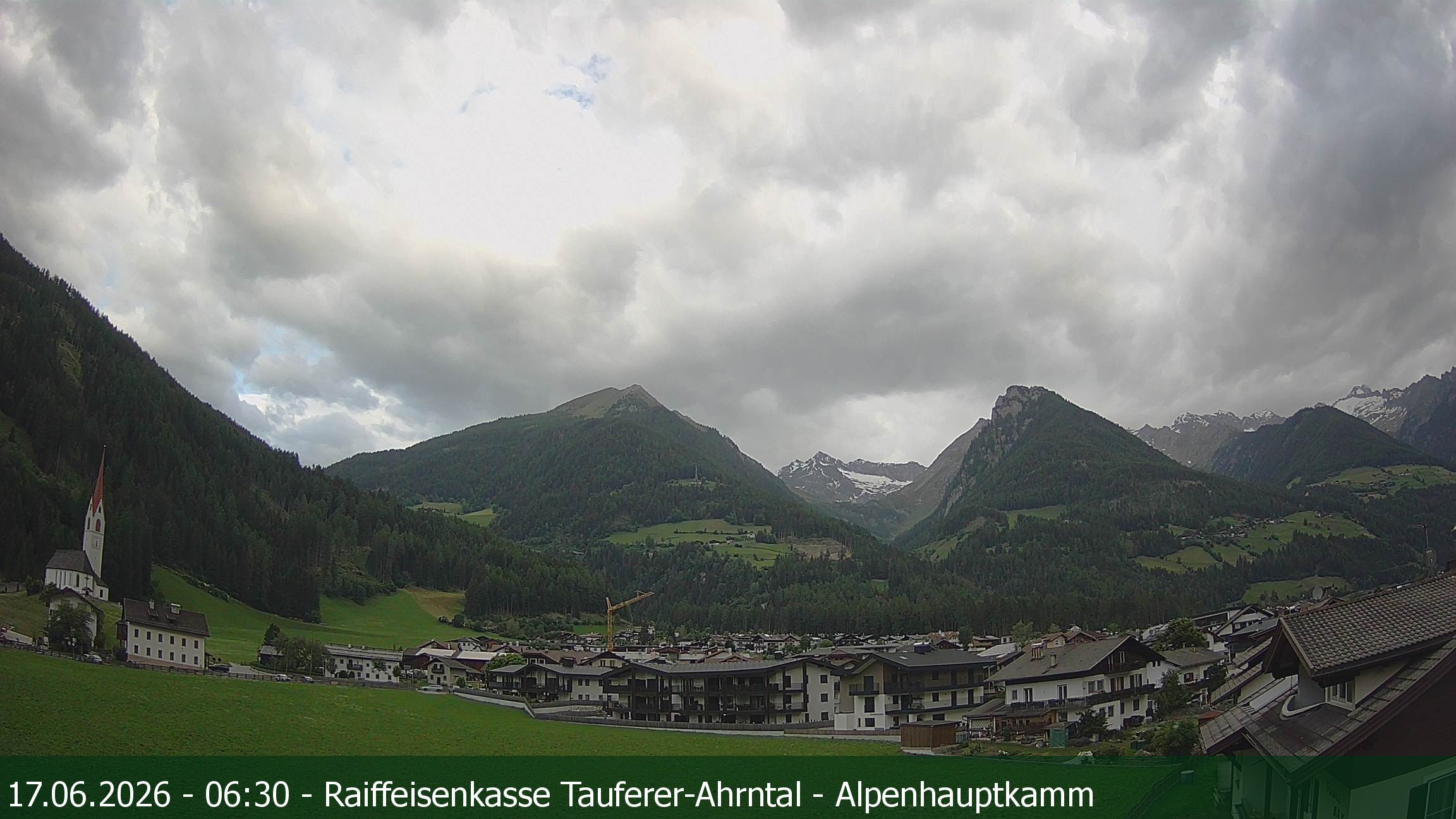 Archiv Foto Webcam Tauferer Ahrntal: Luttach