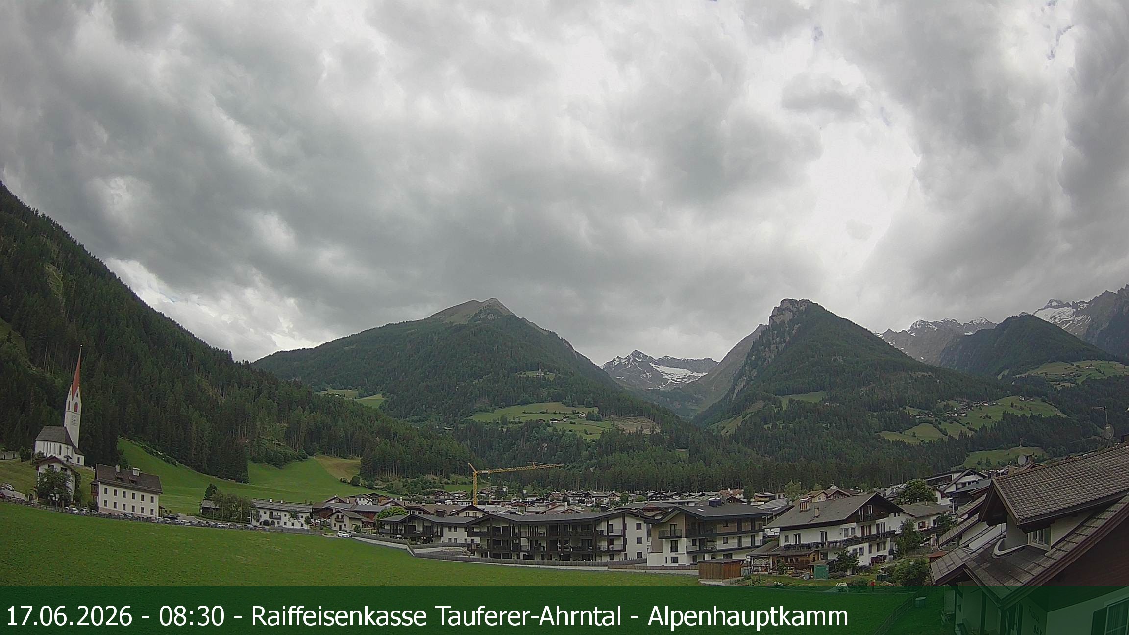Archiv Foto Webcam Tauferer Ahrntal: Luttach