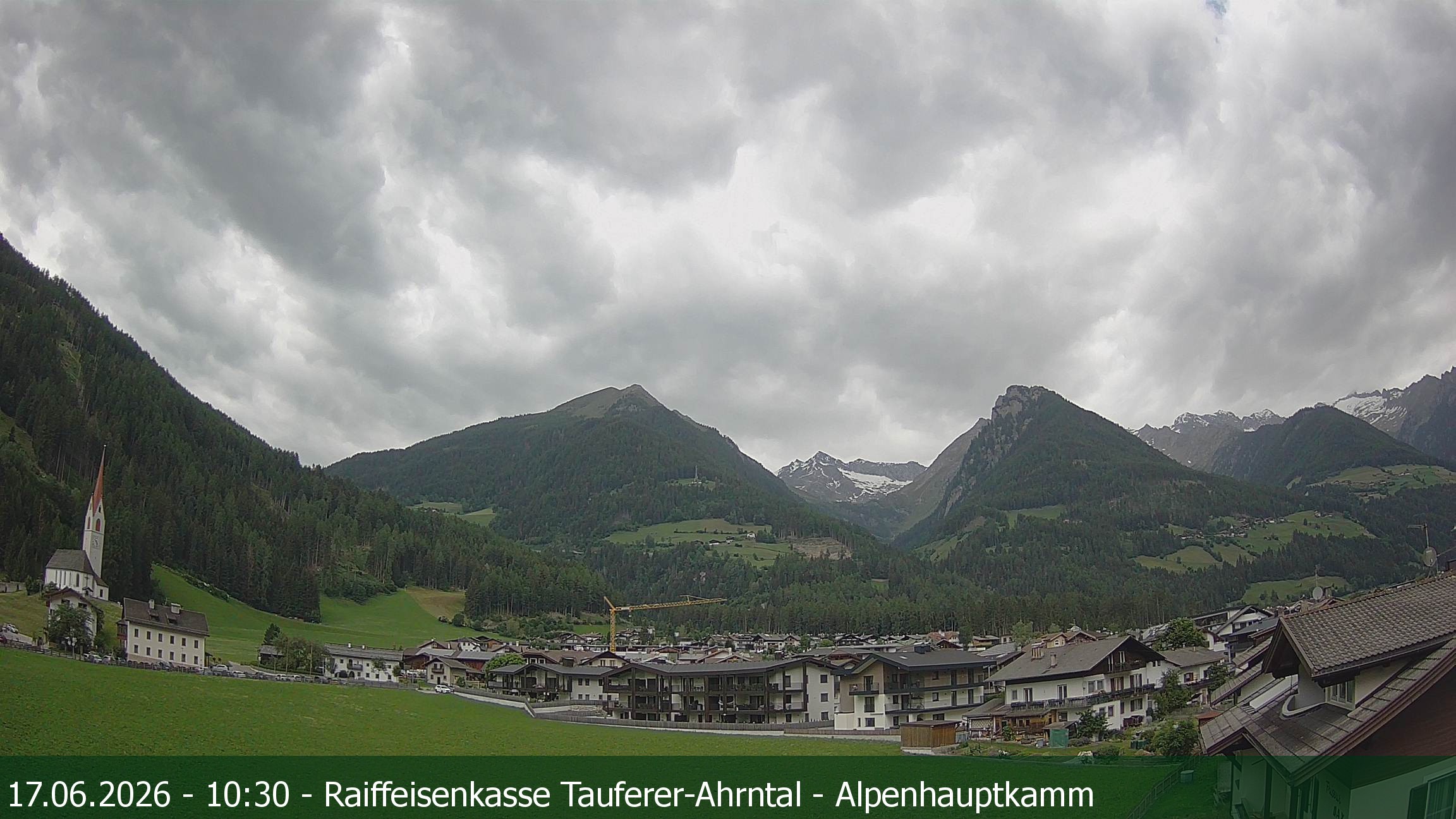 Archiv Foto Webcam Tauferer Ahrntal: Luttach