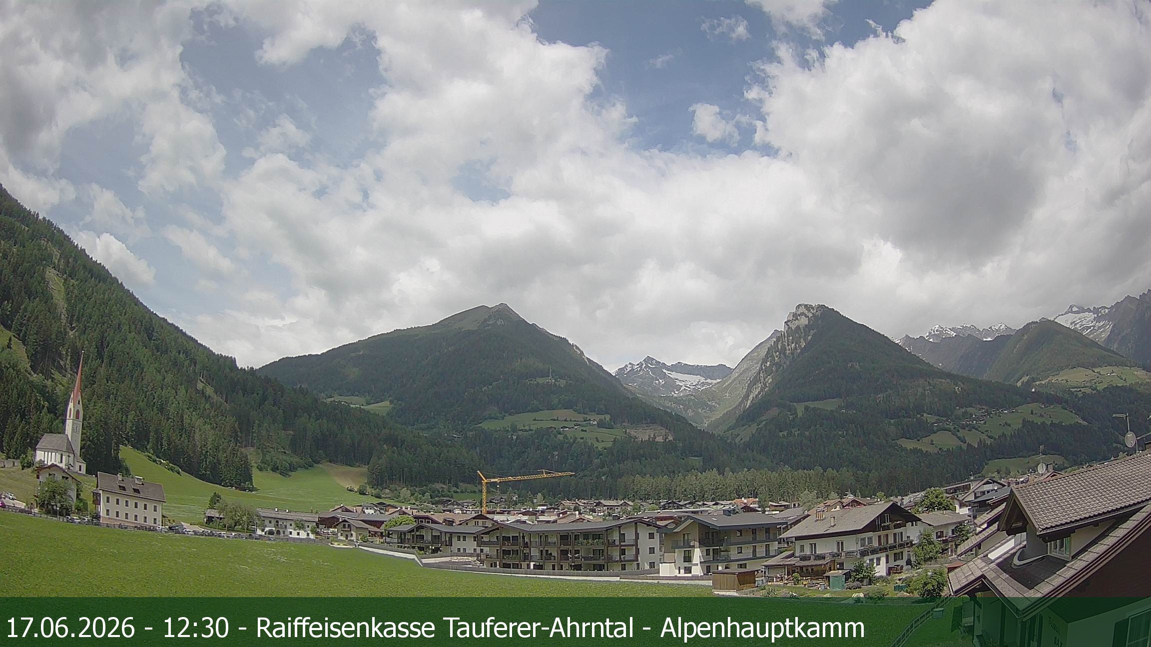 Archiv Foto Webcam Tauferer Ahrntal: Luttach