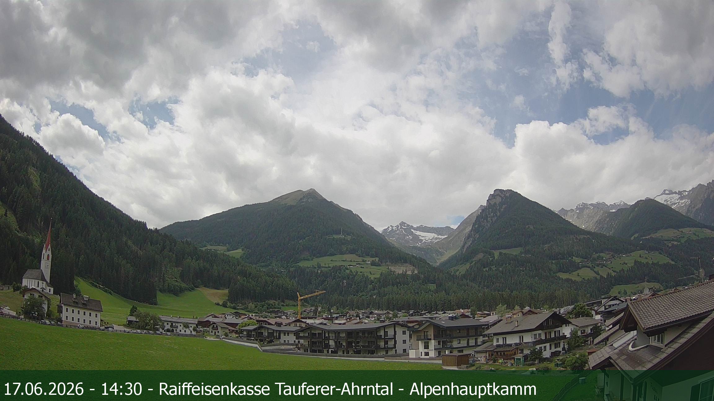 Archiv Foto Webcam Tauferer Ahrntal: Luttach