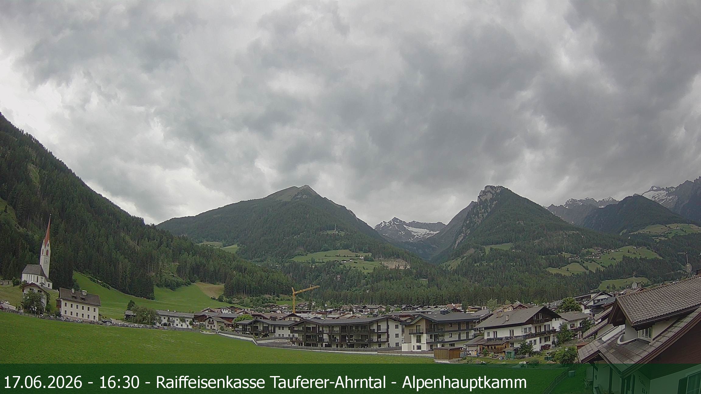 Archiv Foto Webcam Tauferer Ahrntal: Luttach