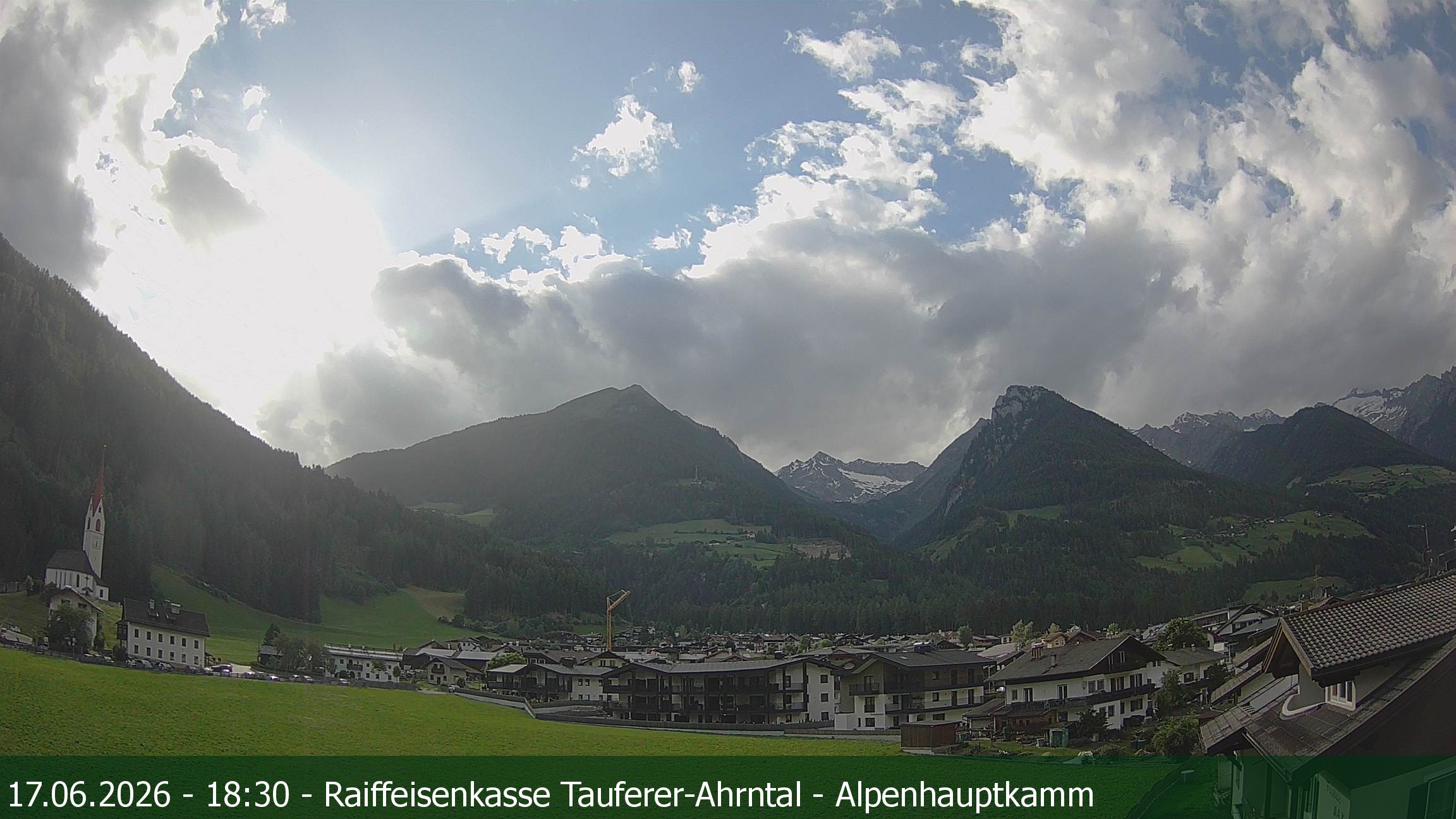 Archiv Foto Webcam Tauferer Ahrntal: Luttach