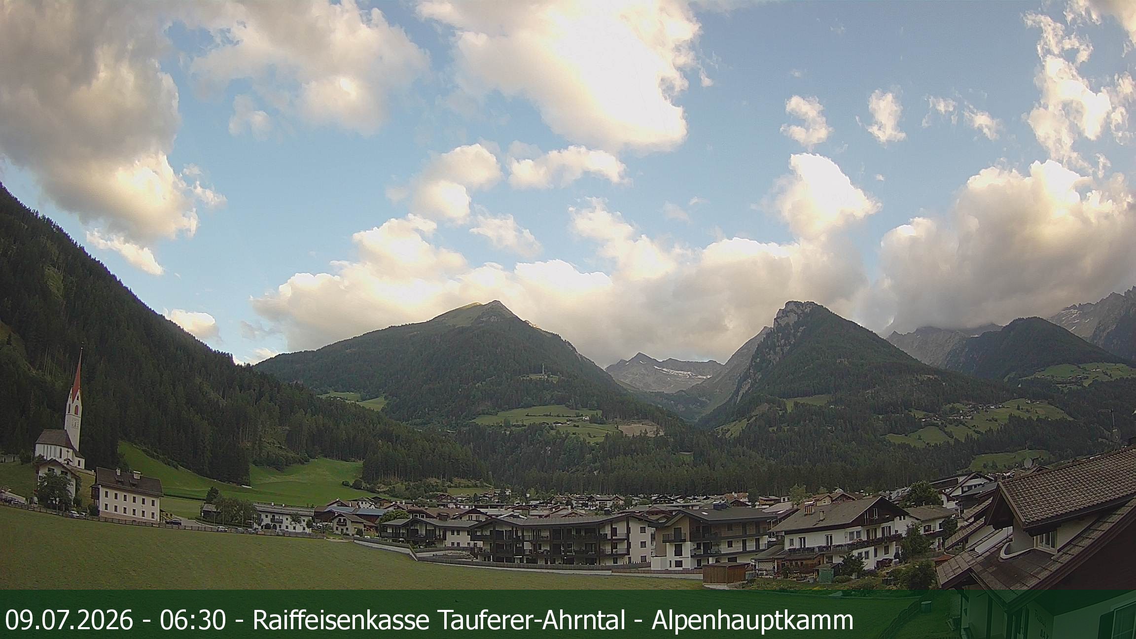 Archiv Foto Webcam Tauferer Ahrntal: Luttach