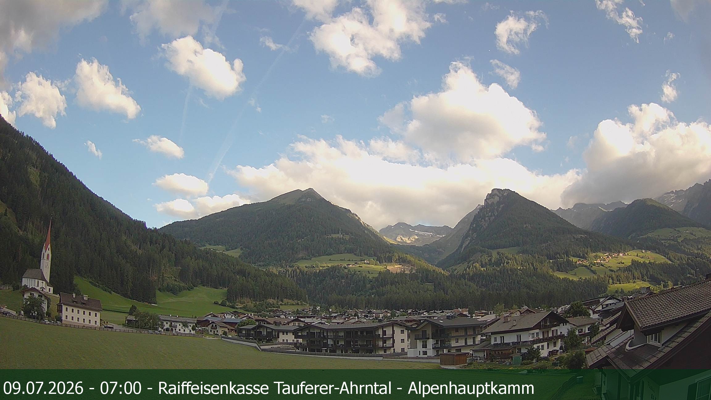 Archiv Foto Webcam Tauferer Ahrntal: Luttach