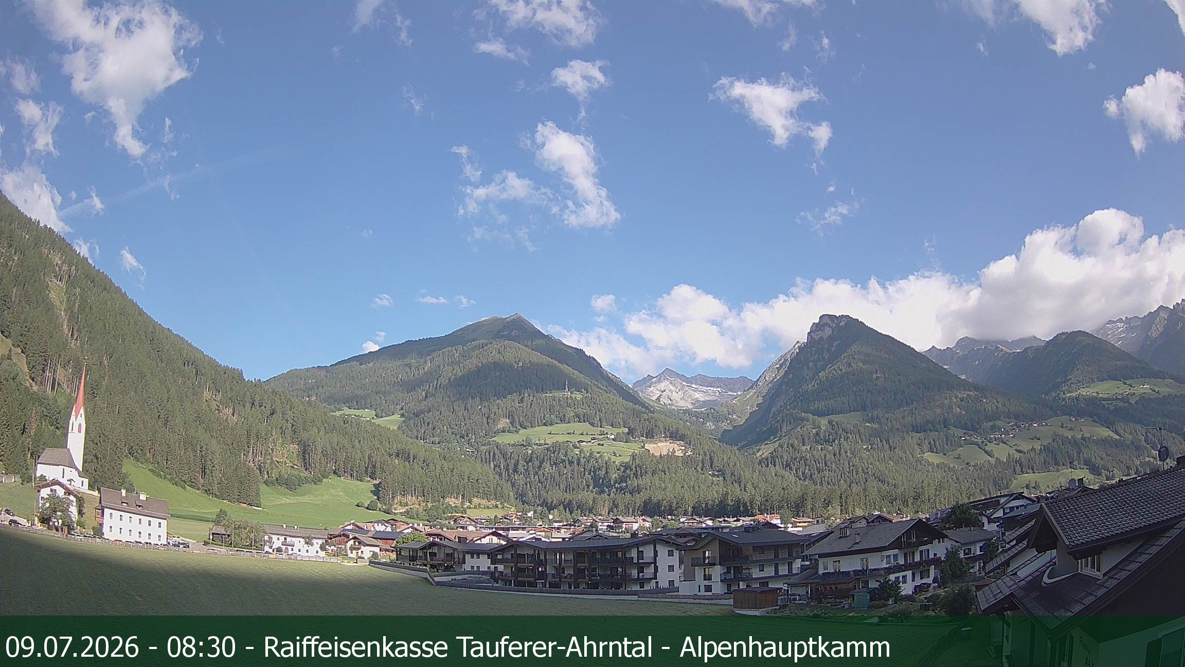 Archiv Foto Webcam Tauferer Ahrntal: Luttach