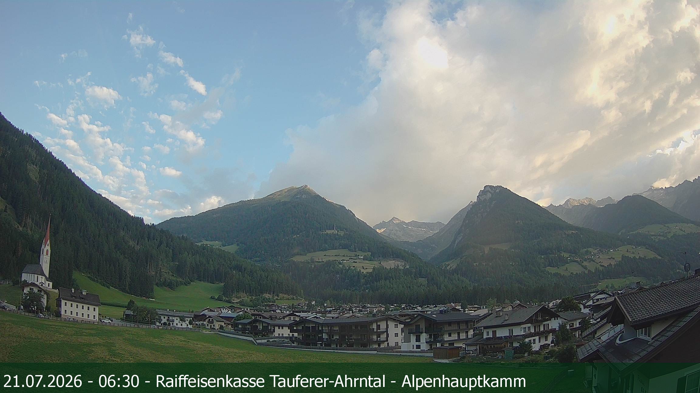 Archiv Foto Webcam Tauferer Ahrntal: Luttach