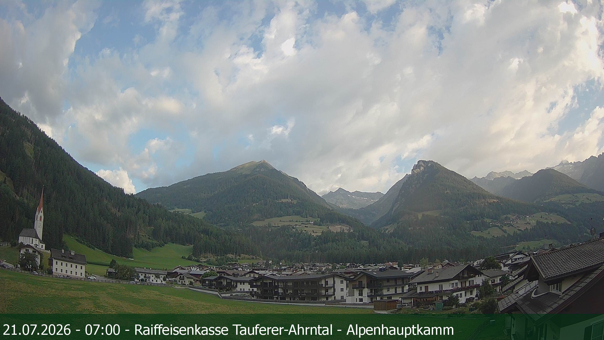 Archiv Foto Webcam Tauferer Ahrntal: Luttach