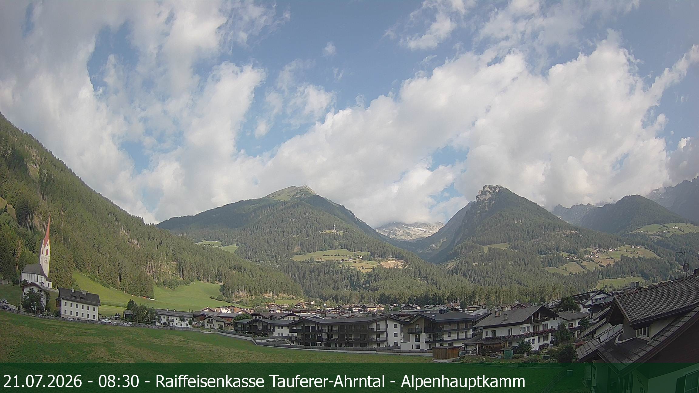 Archiv Foto Webcam Tauferer Ahrntal: Luttach