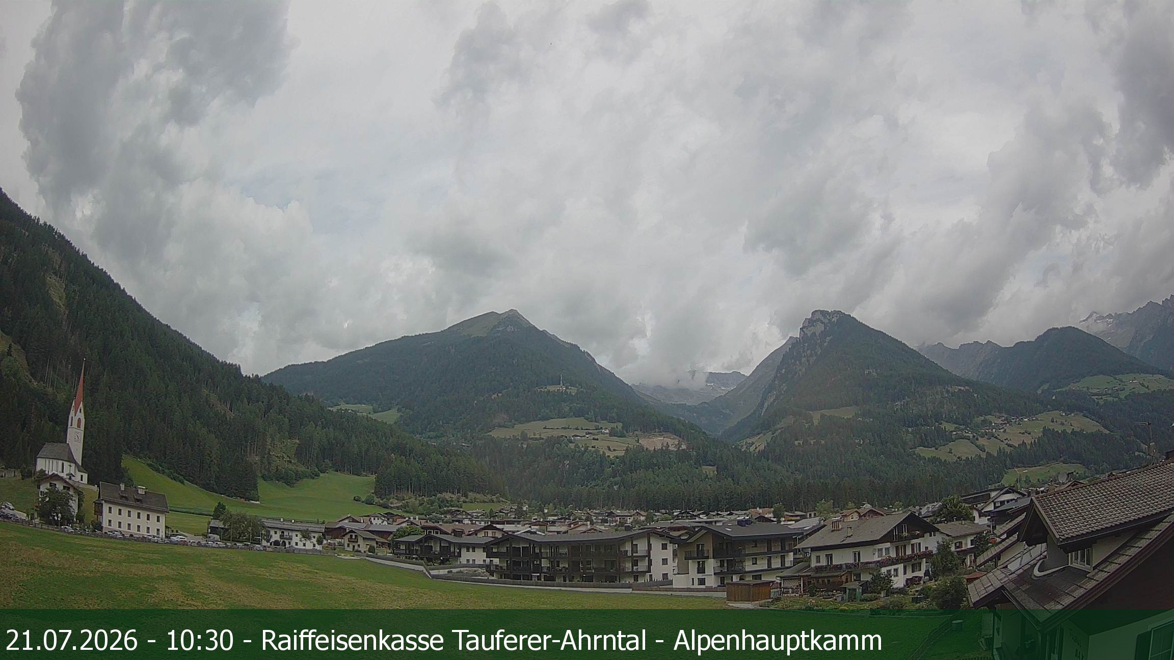 Archiv Foto Webcam Tauferer Ahrntal: Luttach