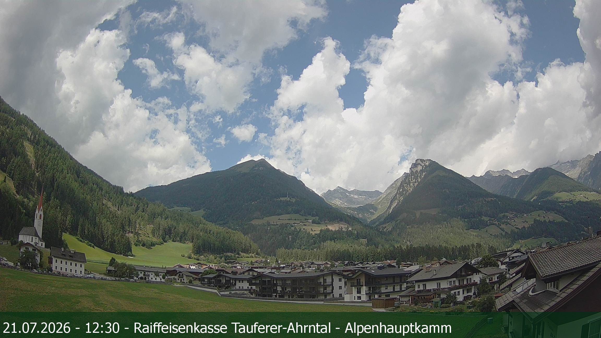 Archiv Foto Webcam Tauferer Ahrntal: Luttach
