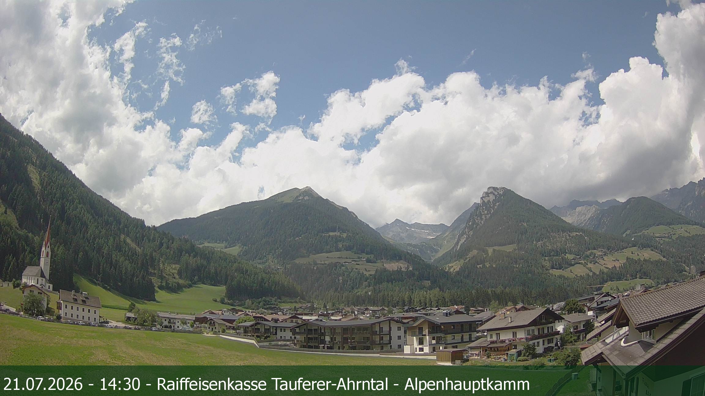 Archiv Foto Webcam Tauferer Ahrntal: Luttach