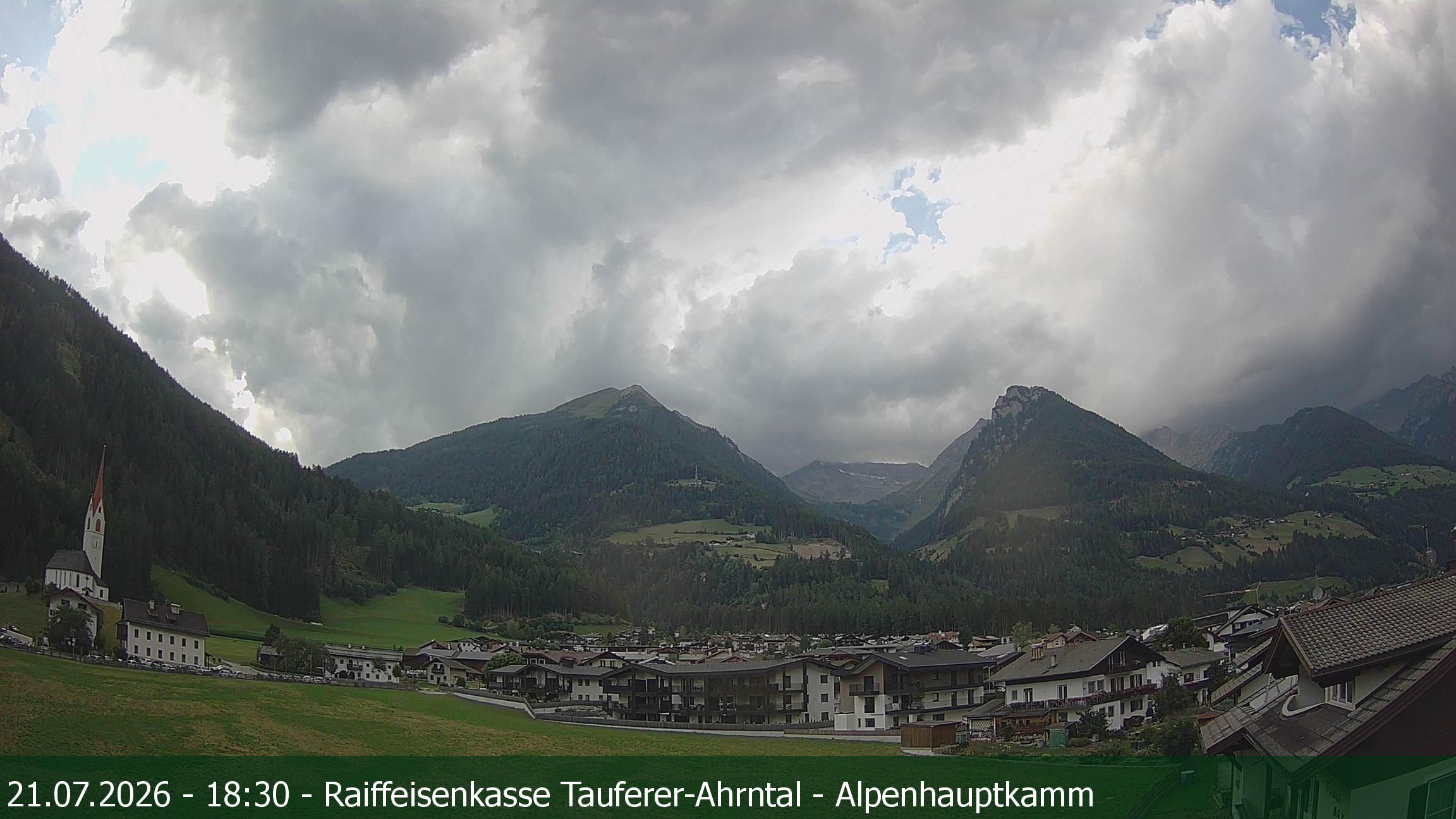 Archiv Foto Webcam Tauferer Ahrntal: Luttach