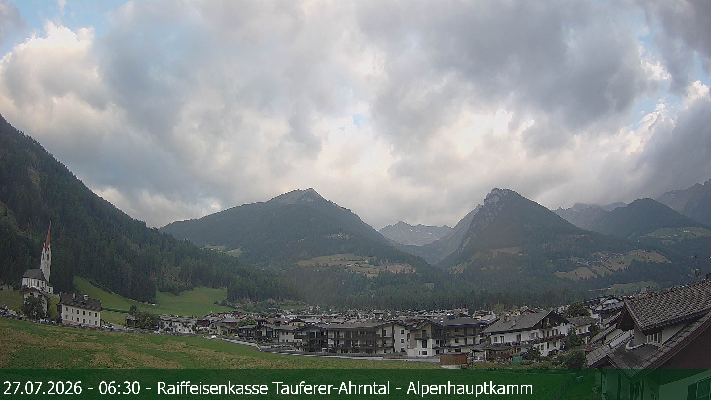 Archiv Foto Webcam Tauferer Ahrntal: Luttach