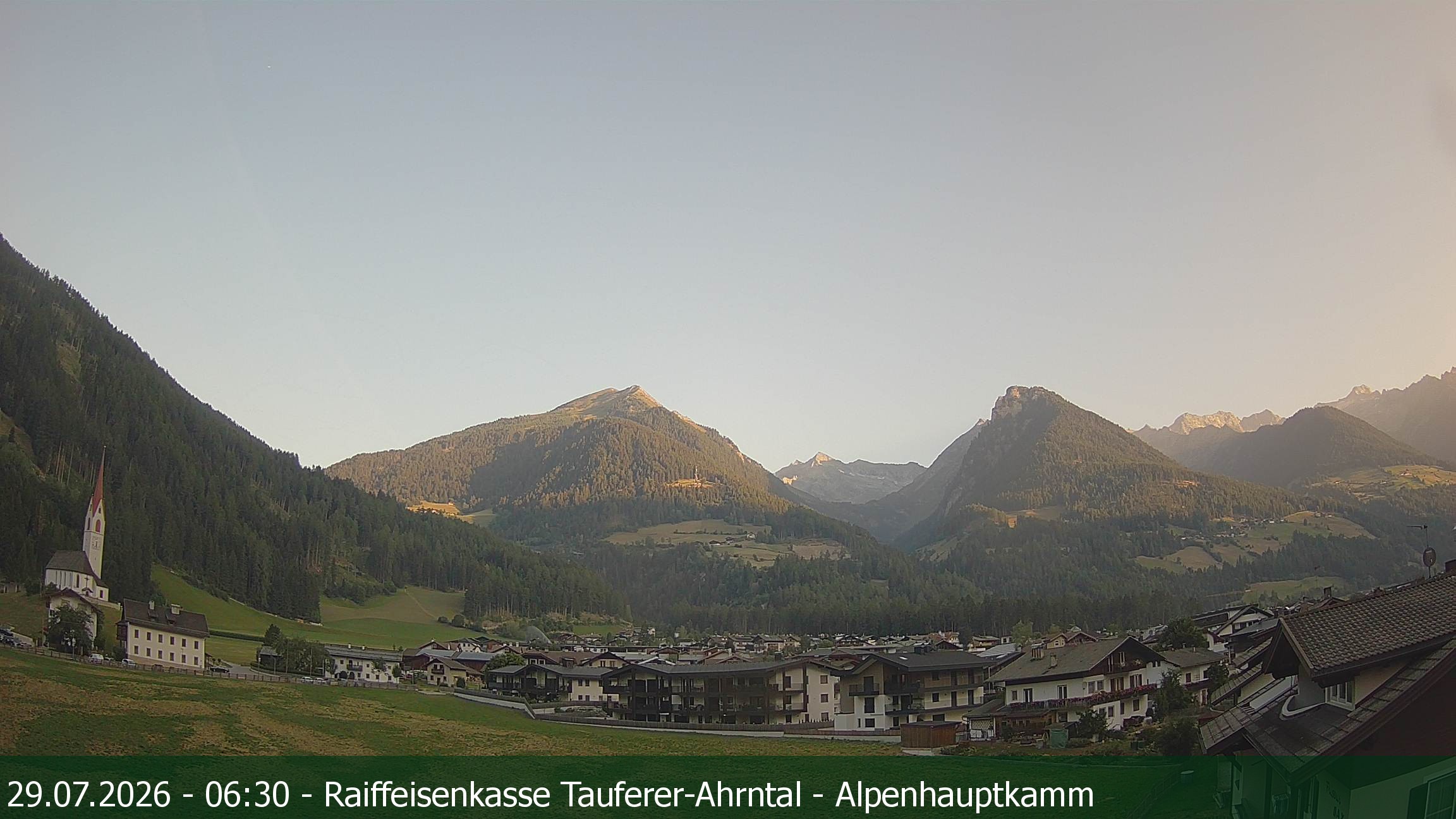 Archiv Foto Webcam Tauferer Ahrntal: Luttach
