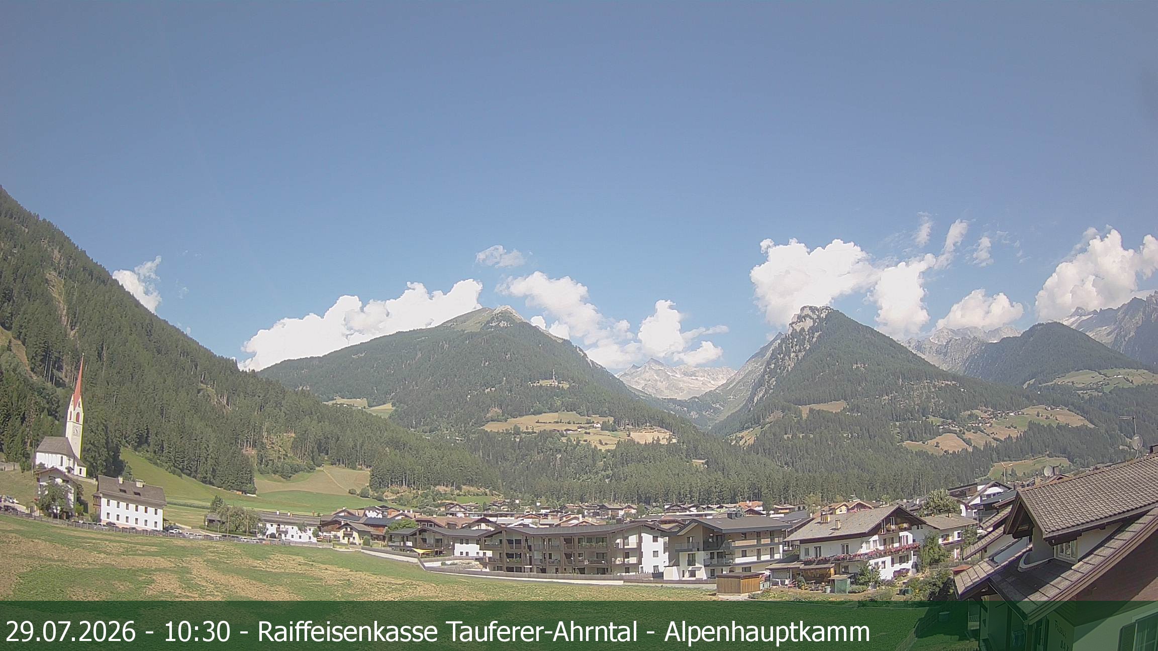 Archiv Foto Webcam Tauferer Ahrntal: Luttach