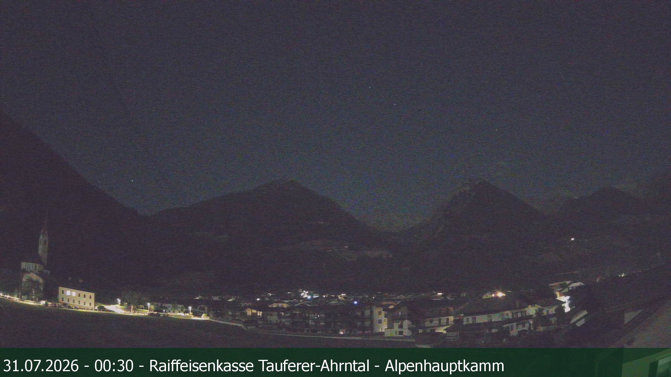 Archived image Webcam Luttach in die Ahrntal Valley