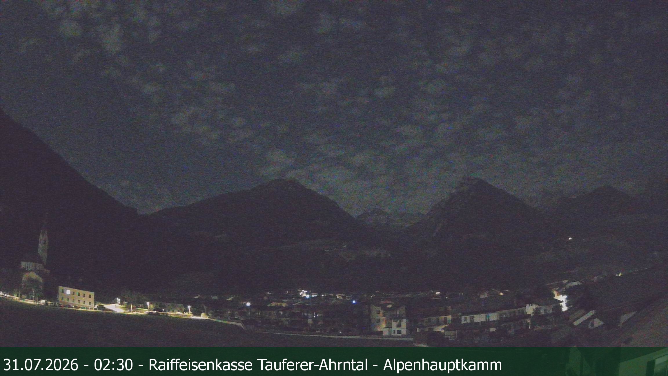 Archived image Webcam Luttach in die Ahrntal Valley