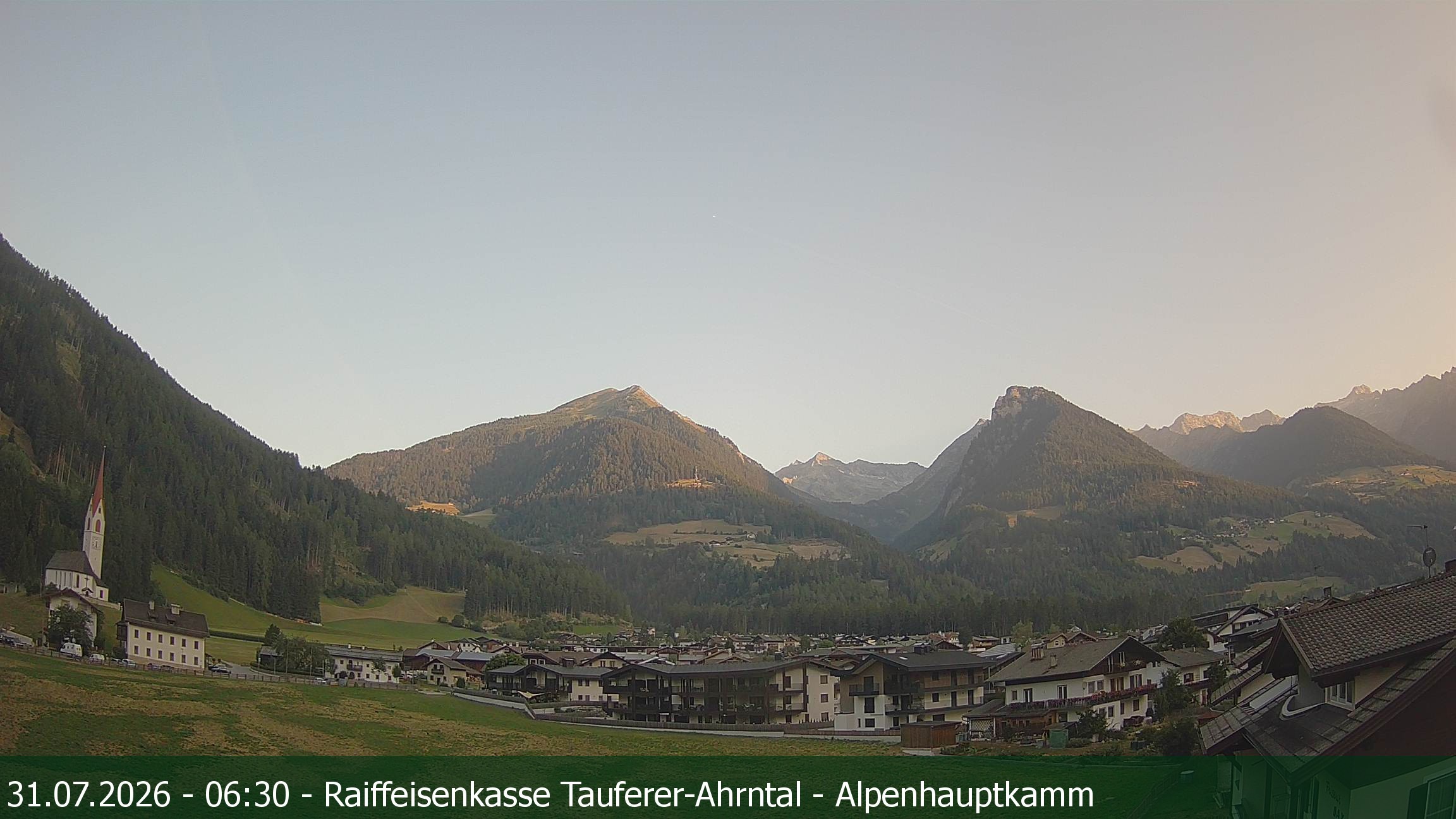 Archiv Foto Webcam Tauferer Ahrntal: Luttach