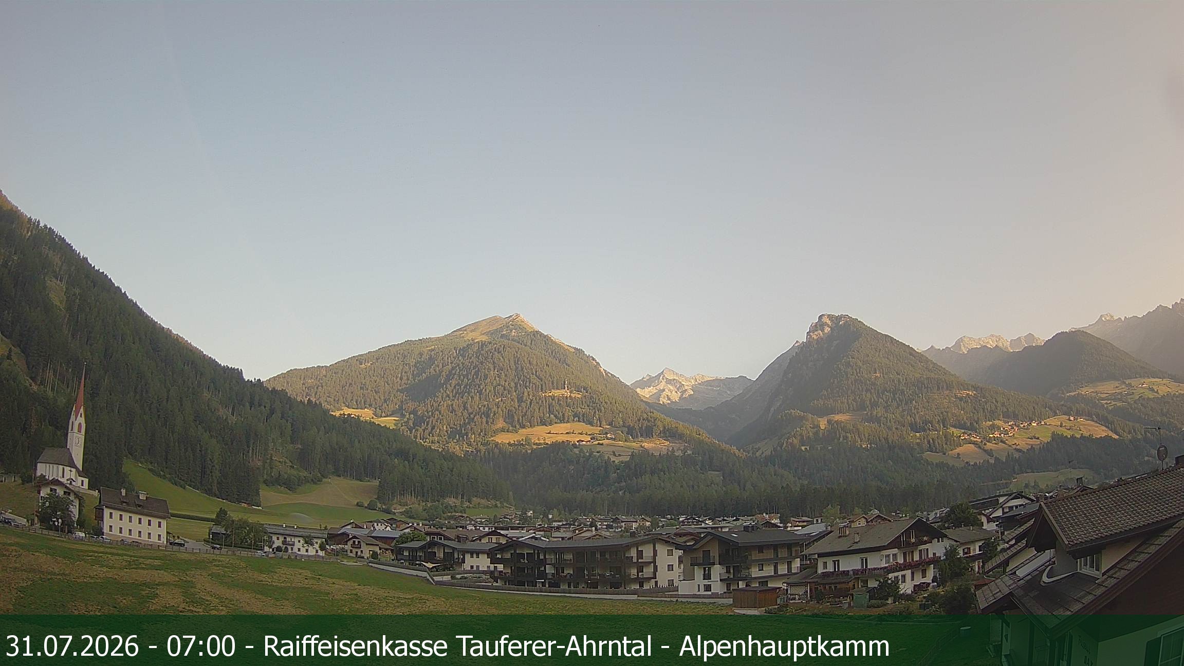 Archiv Foto Webcam Tauferer Ahrntal: Luttach