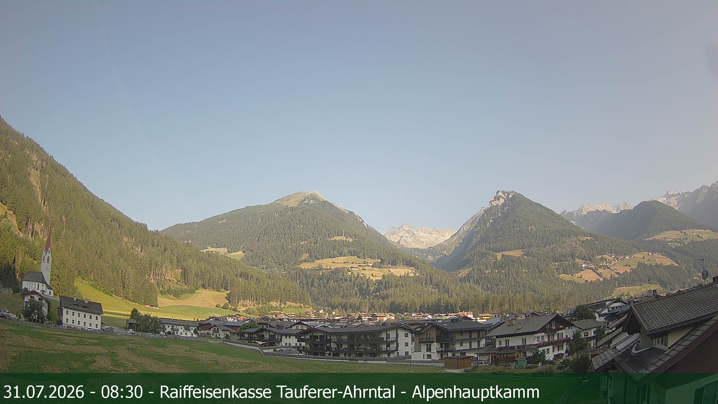 Archiv Foto Webcam Tauferer Ahrntal: Luttach